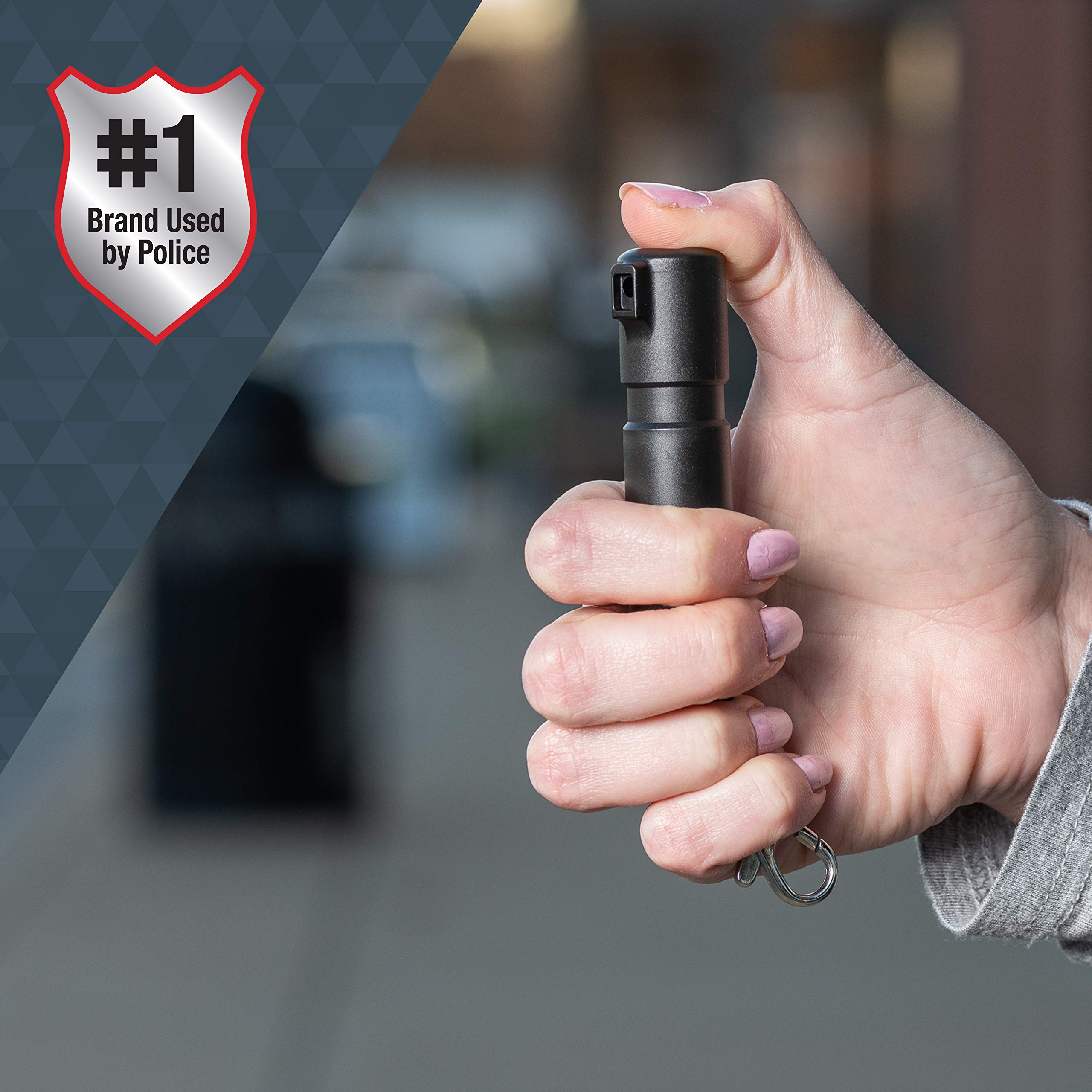SABRE Mighty Discreet Pepper Spray, Design, 40 Percent