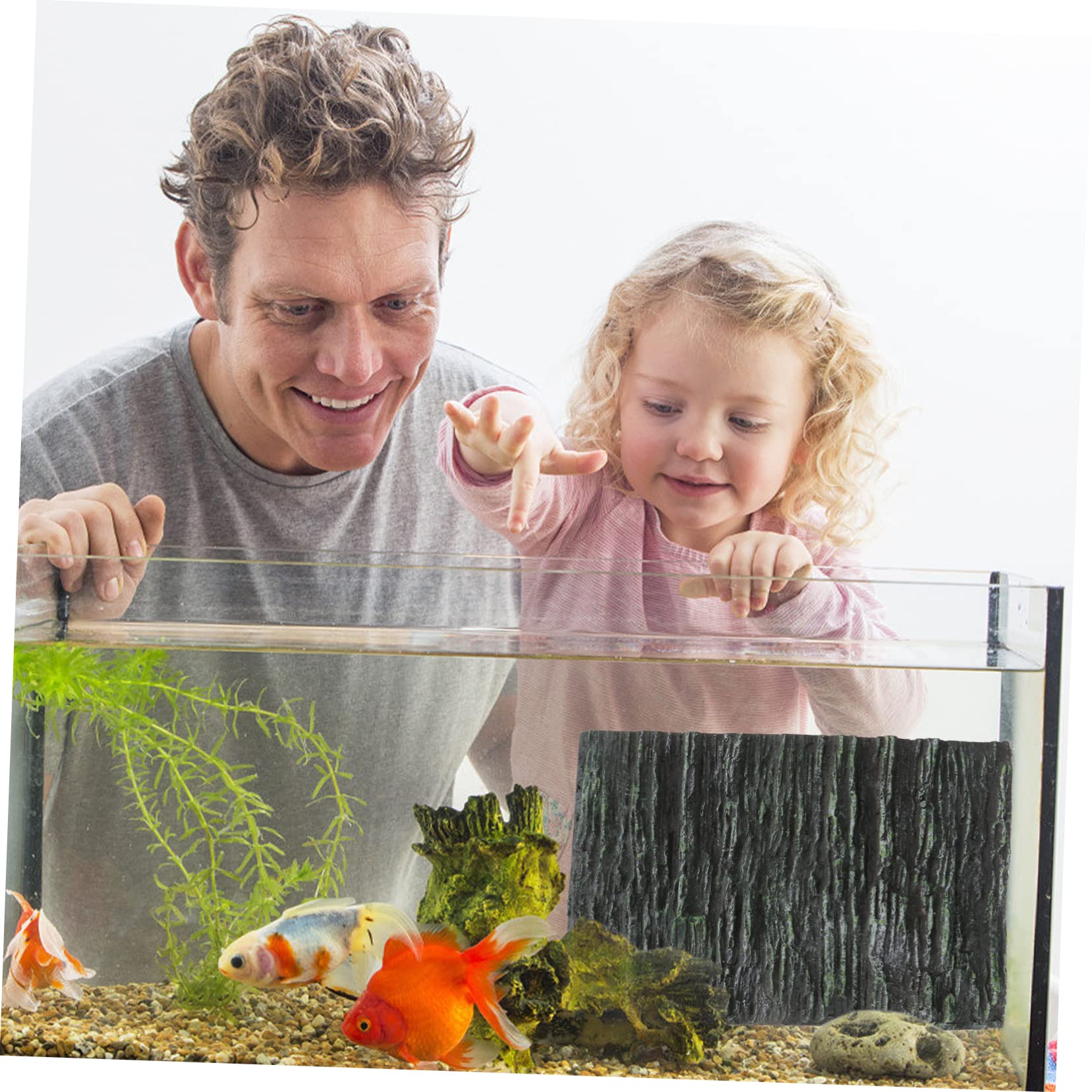 POPETPOP Bearded Dragon Tank Background Aquarium Decoration Durable 3D Background Board Backdrop