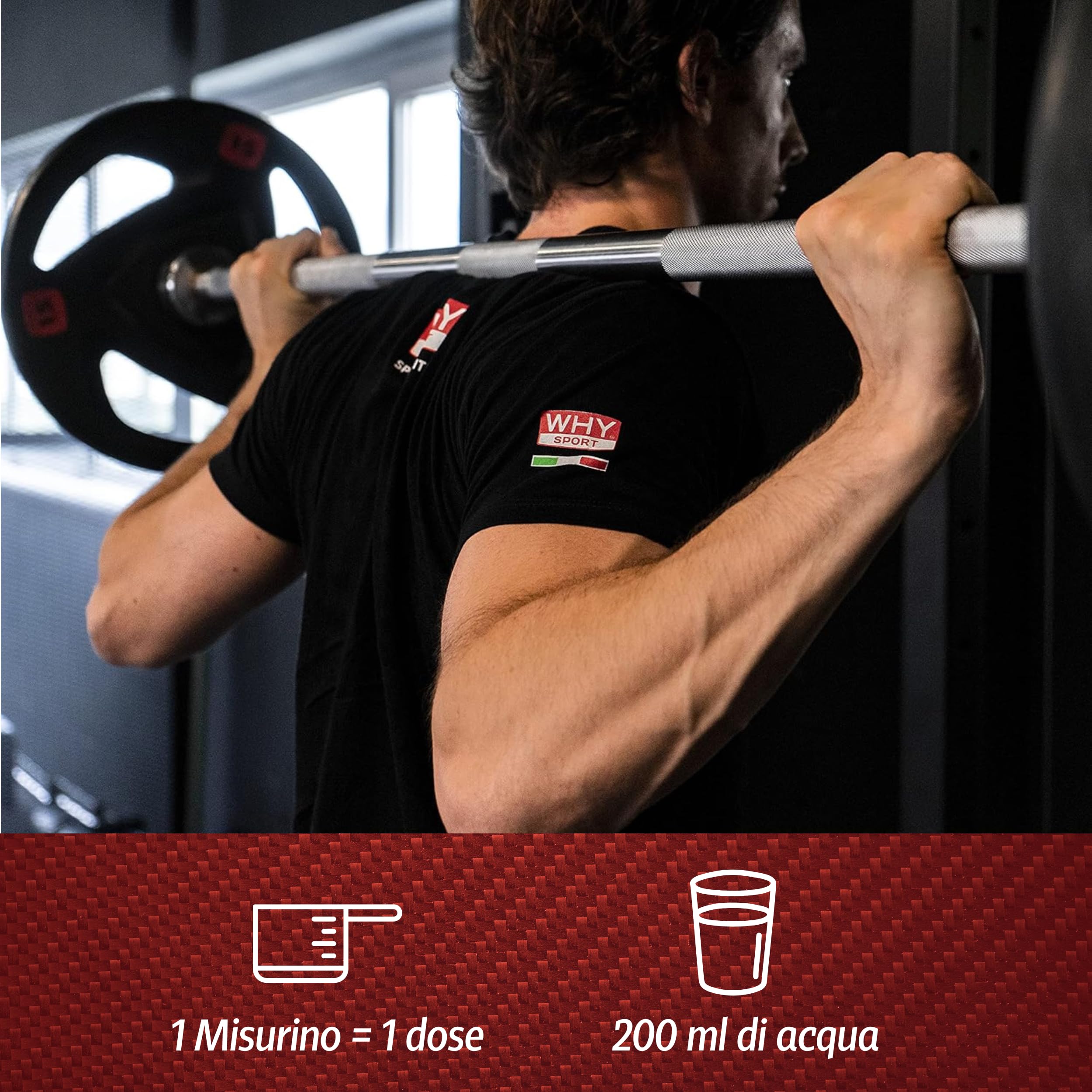 WHY SPORT CITRULLINA 3000 - Integratore Alimentare Energetico a Base di Citrullina Malato – 201 gr