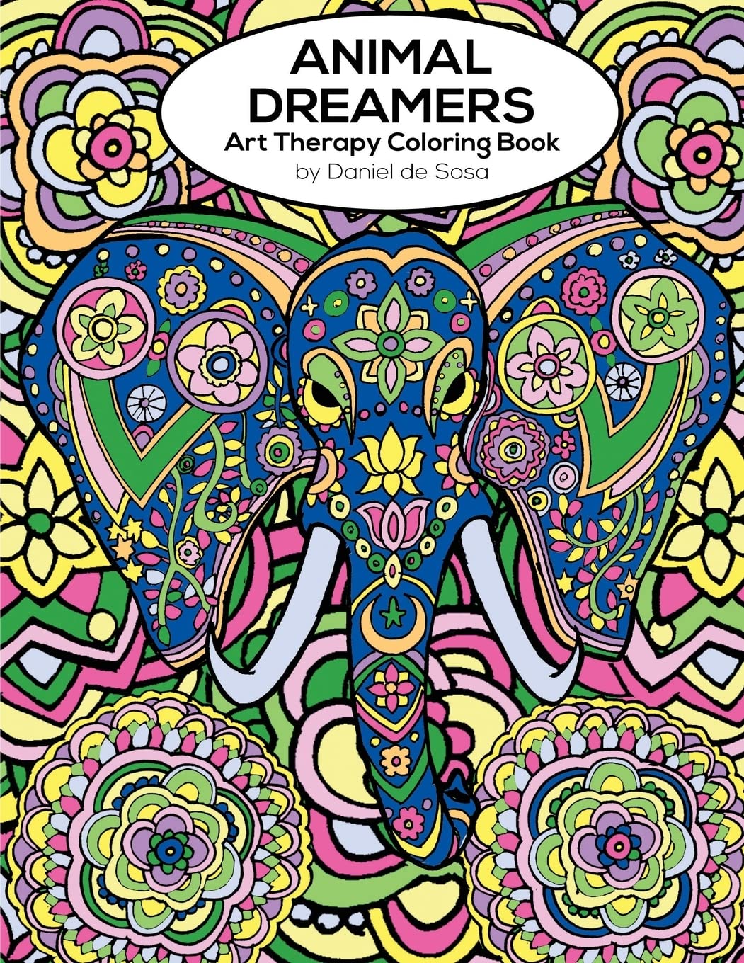 Animal Dreamers: Art Therapy Coloring Book