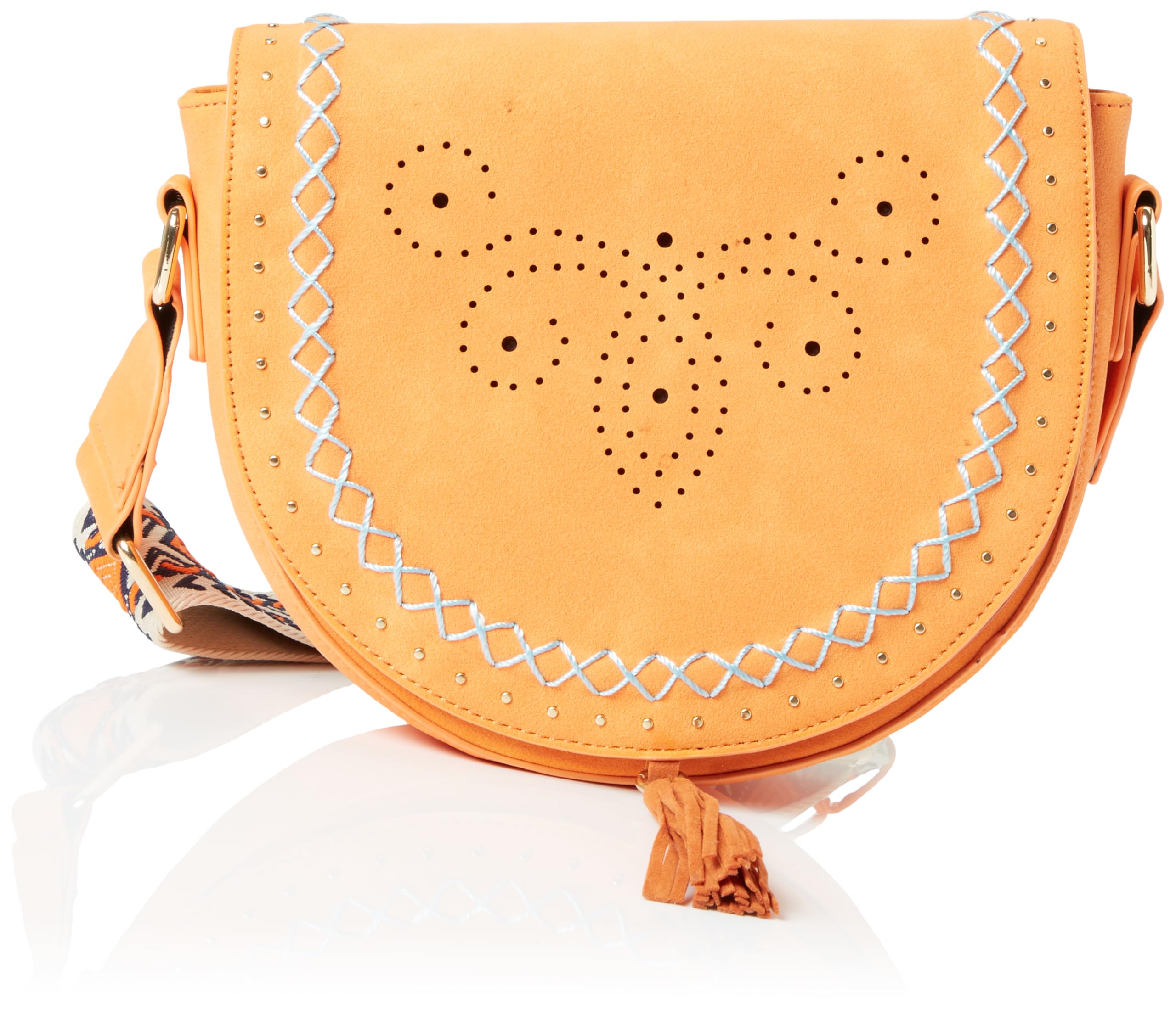 aleva Bandolera, Bolso de Hombro de Mujeres, Naranja, Einheitsgröße