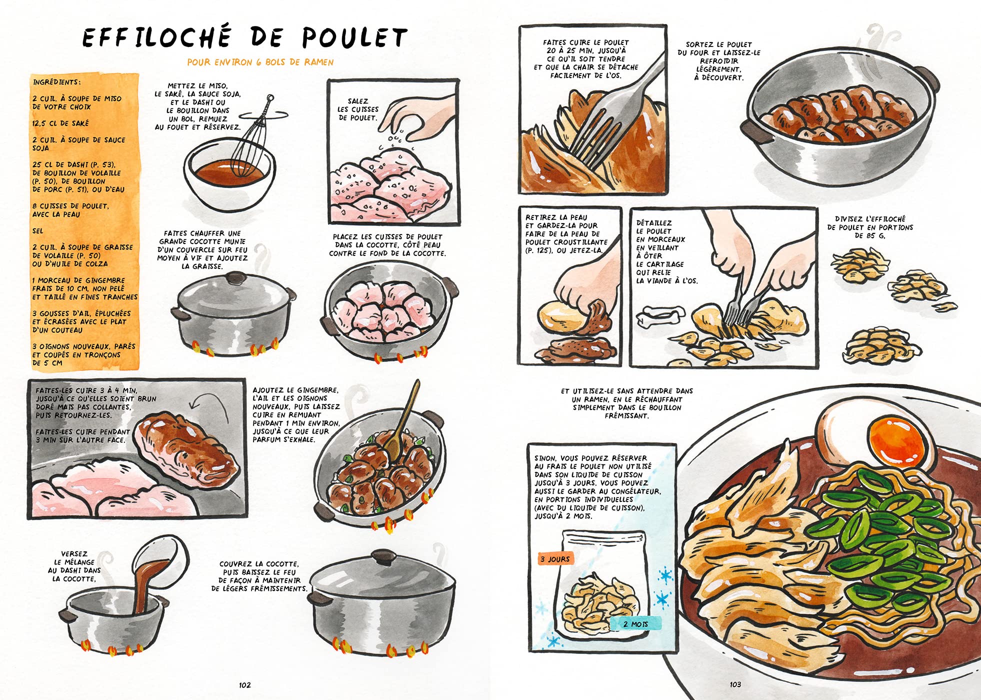 Ramen !: La cuisine japonaise en bande dessinée