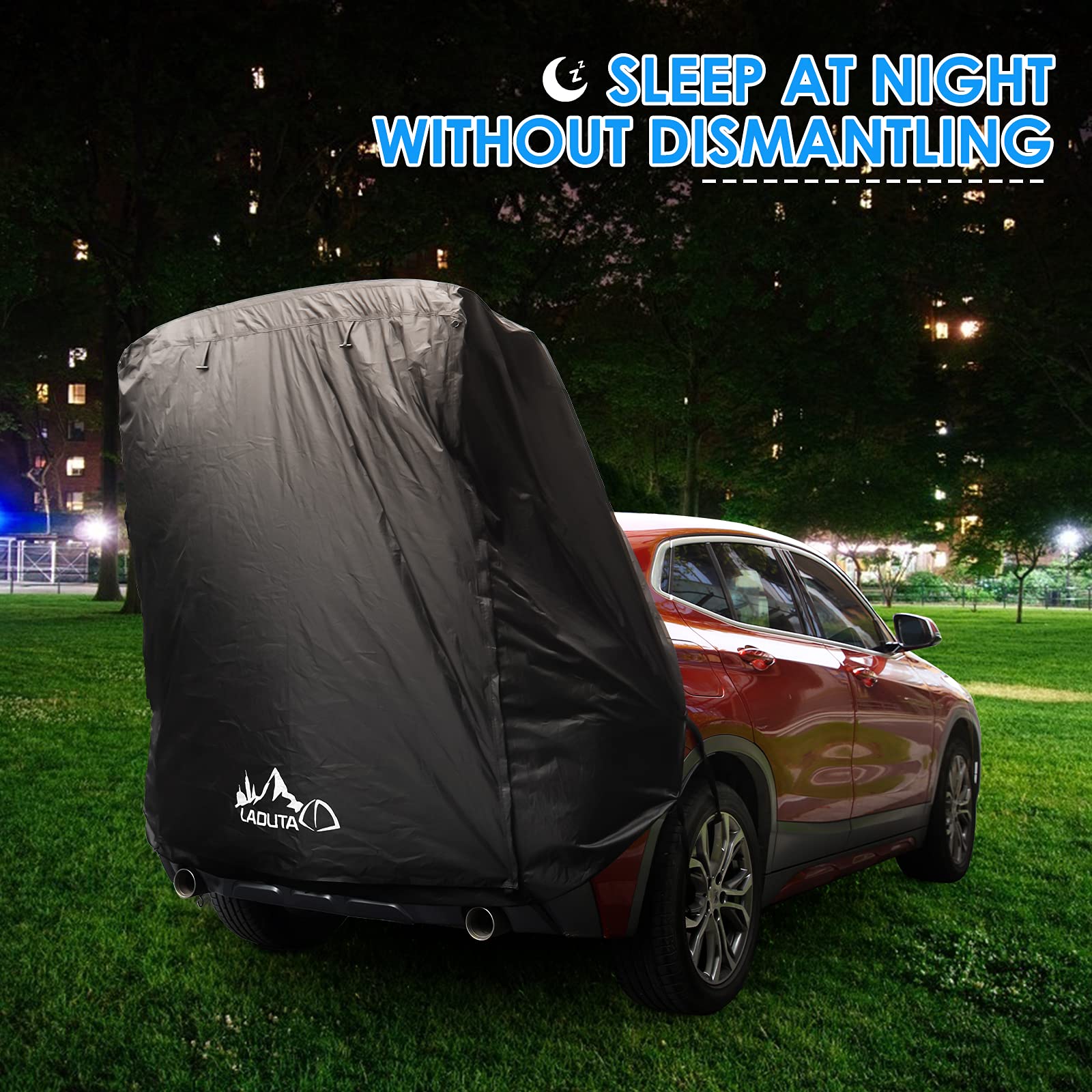 Tenda Parasole per Portellone Posteriore B3 Protezione Solare Impermeabile SUV Campeggio