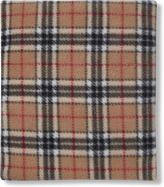 Hotties Micro Hottie - Microwave Hot Water Bottle - Caramel Tartan Fleece