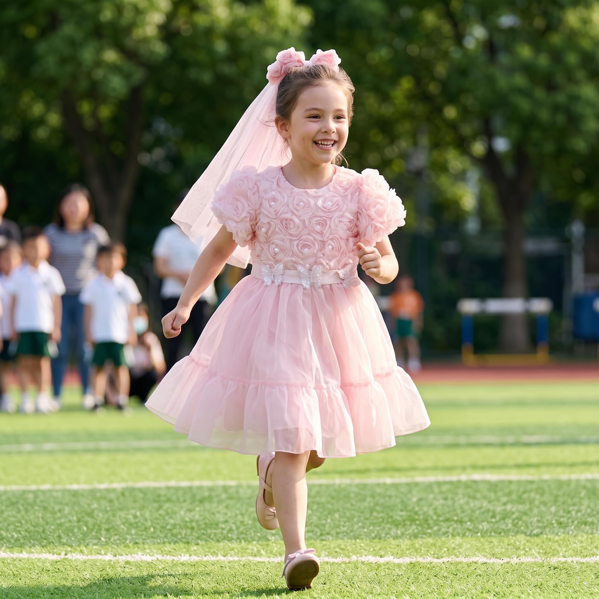 Uniforme Escolar Formal guarría Unisex para niñas, Vestido con, Numeric_120