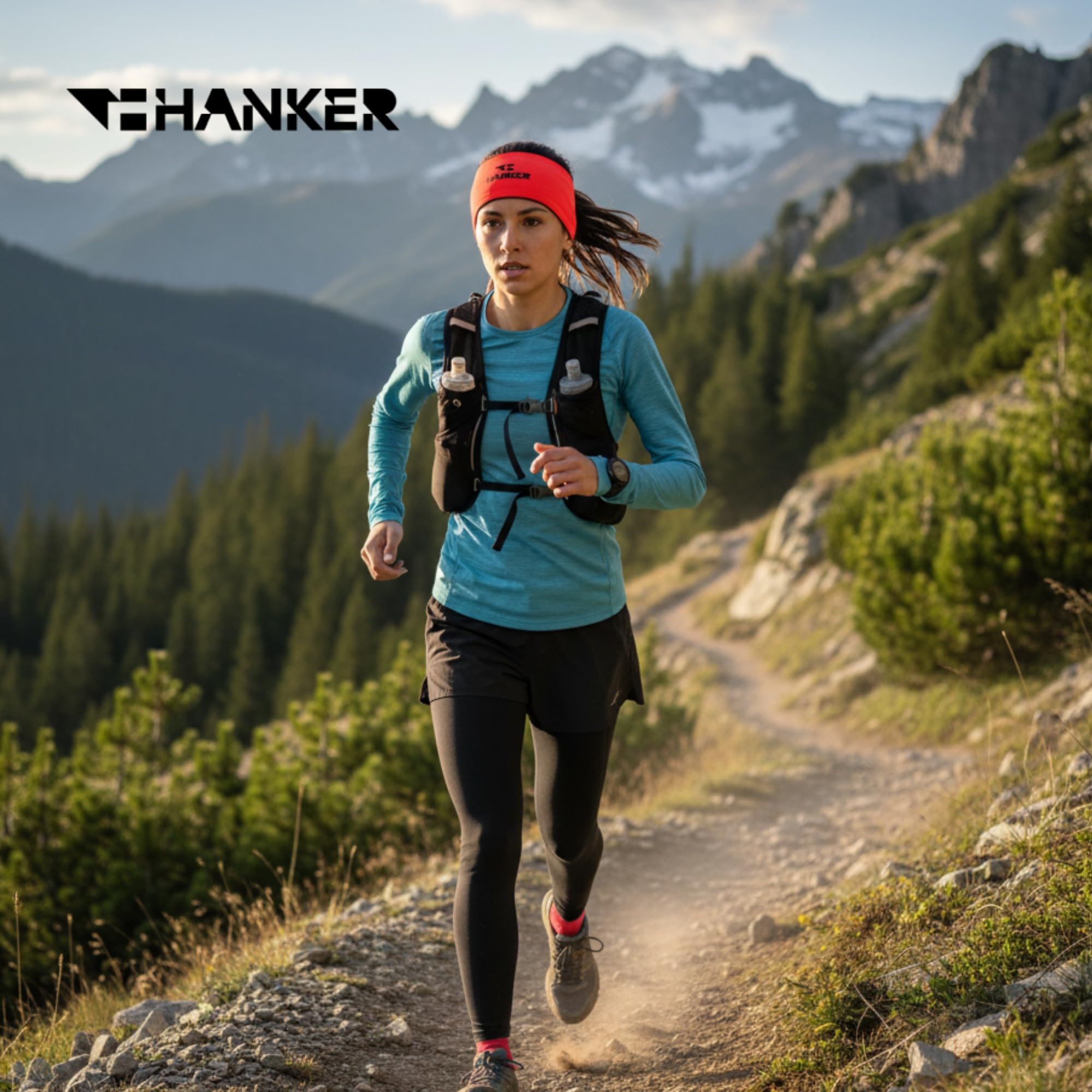 Cinta De Pelo Deportiva Unisex Transpirable - Para Correr, Gym, Trail, Ajuste Seguro Y Cómodo
