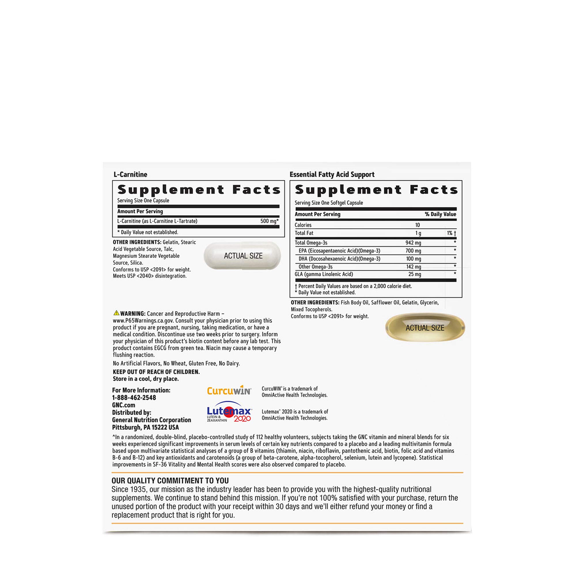 GNC Women's Vitapak Program Energy & Metabolism Complete Nutrient