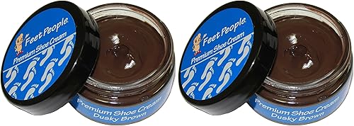 FeetPeople Premium - Crema para zapatos de 1.5 oz, paquete de 2, varios colores.