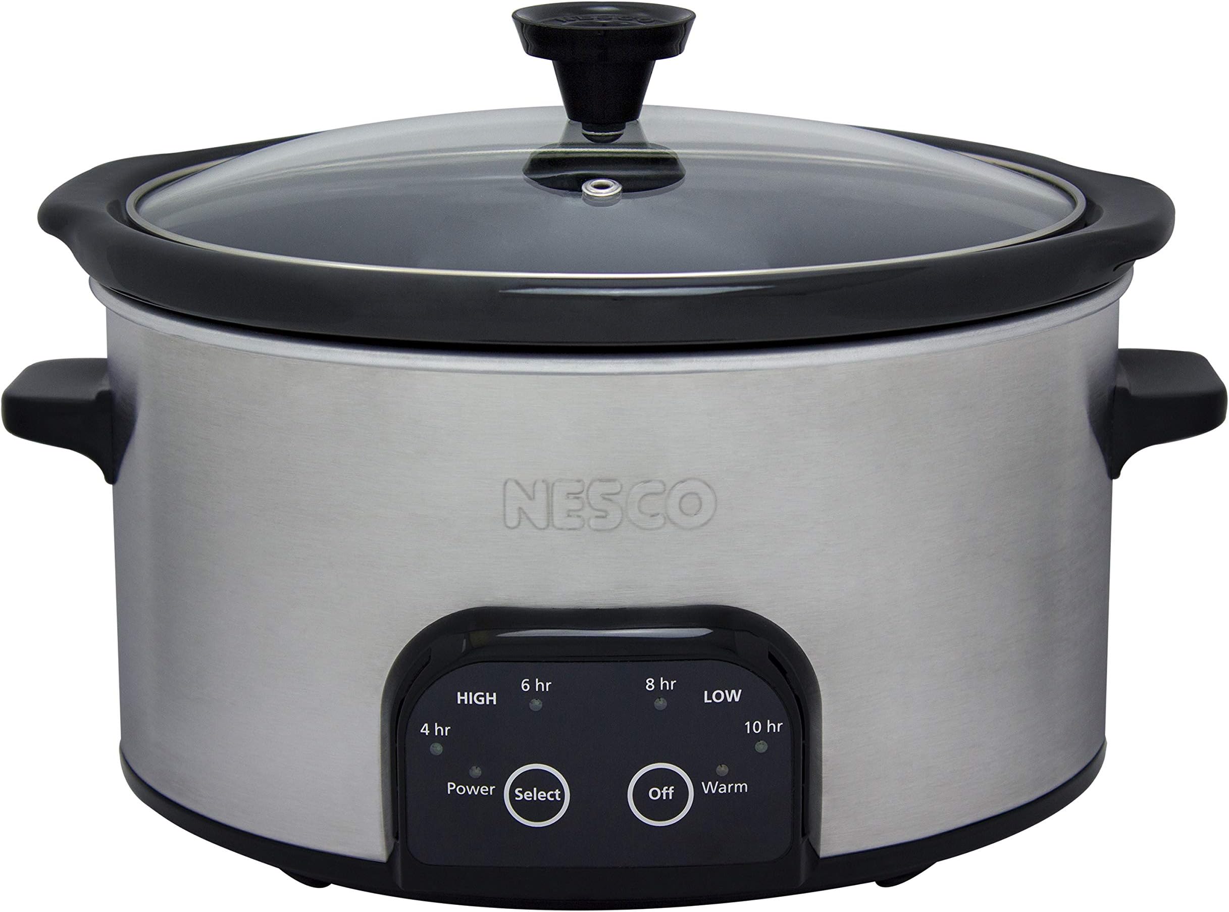 Nesco DSC-6-25 Slow Cooker, 6 Quart, Silver