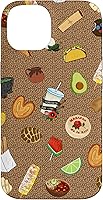 Vista 4 de Funda para iPhone 16 Brown Antojitos Mexican Food Latino Tacos Pan Dulce