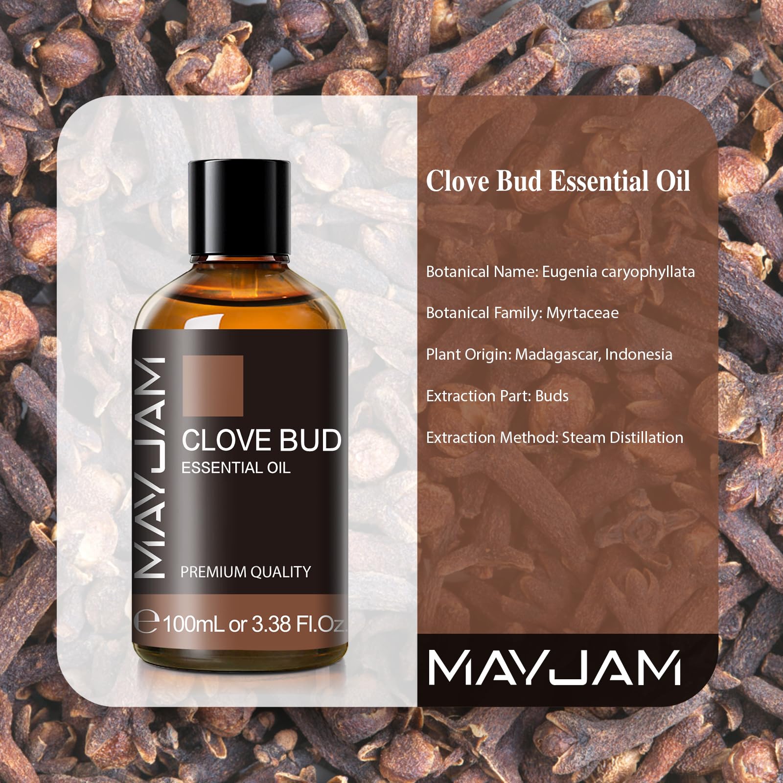 MAYJAM Olio Essenziale Di Patchouli 100ml Olio Di Patchouli Per Diffusori - Foto 34 di 217