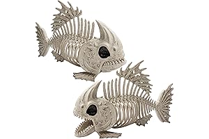 JOYIN Poseable Fish Skeleton for Halloween Party