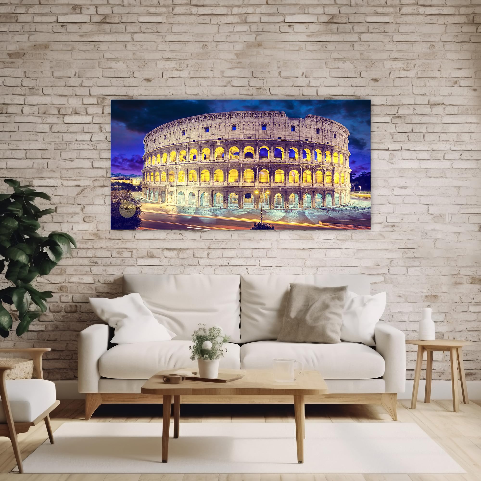 Quadro Su Tela Milano - Stampa HD Duomo, Naviglio, Tram, San Siro | 90x190 Cm, Made In Italy - Foto 6