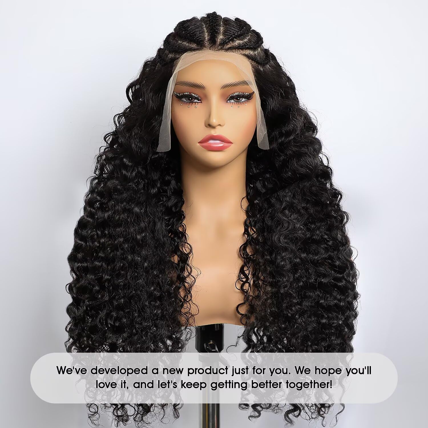 Lemoda 613 13x6 Lace Front Wig Human Hair 200% Density - View #9