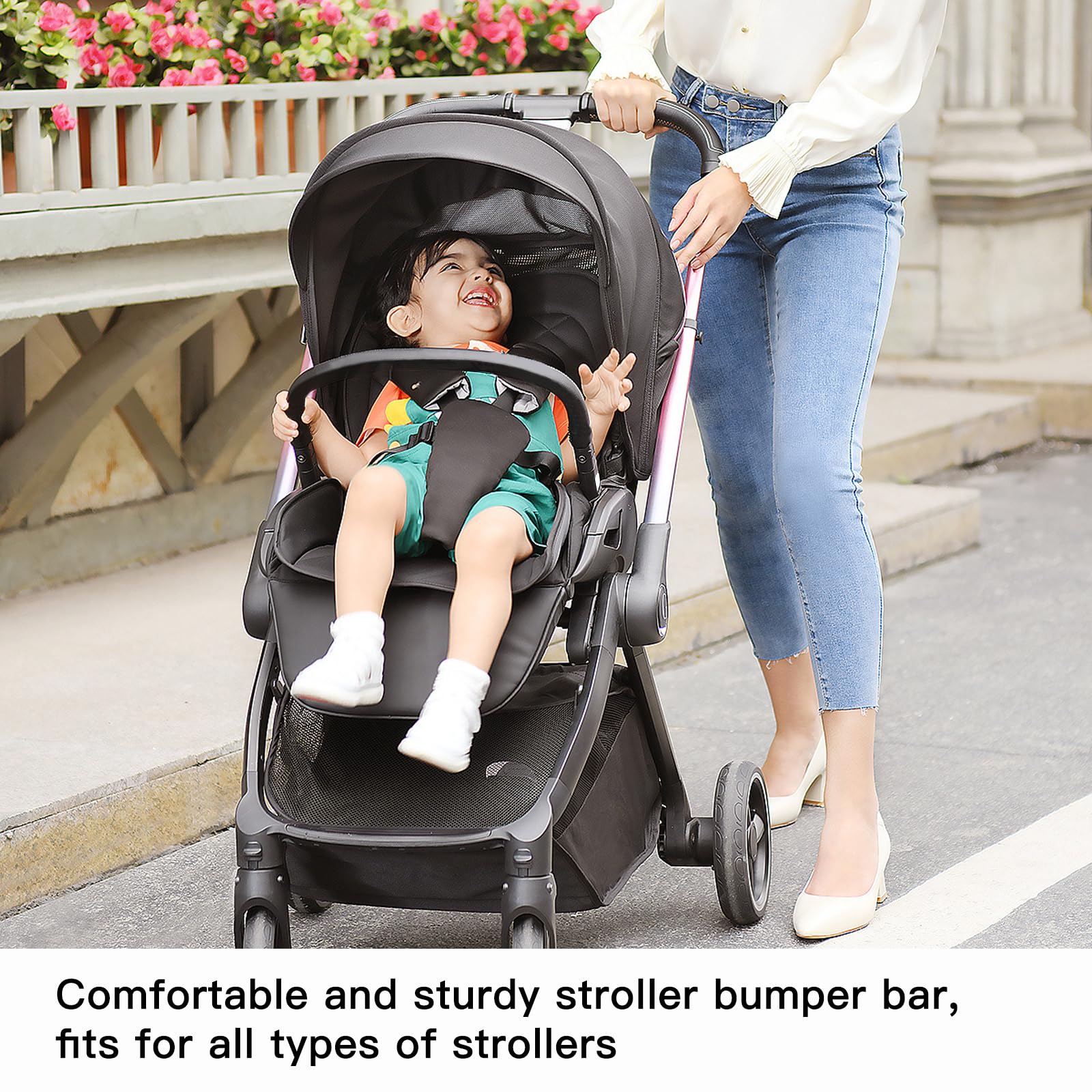 Griff Bar Universal Griff Baby Kinder Kinderwagen Griff Lenker Armlehne Stoßstange Bar für Yoyo