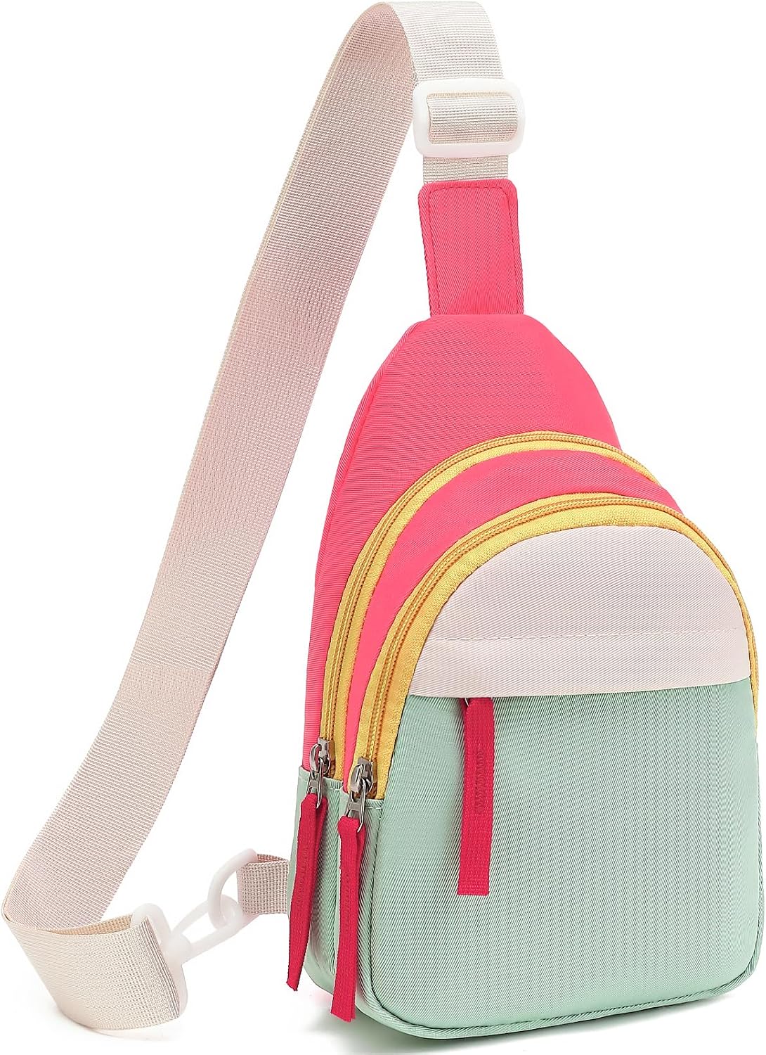 PRLINJSK Kindergarten Graduation Gifts Cute Sling Bag for Girls, Kids Fanny pack Teens Crossbody Bag Purse Birthday Gifts Trendy Stuff