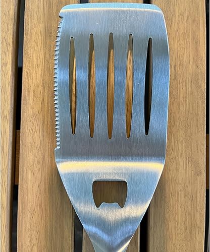 Miniatura 7 de Pork Barrel BBQ Juego de herramientas para parrilla, accesorios de parrilla de acero inoxidable de alta calidad, herramientas de parrilla y