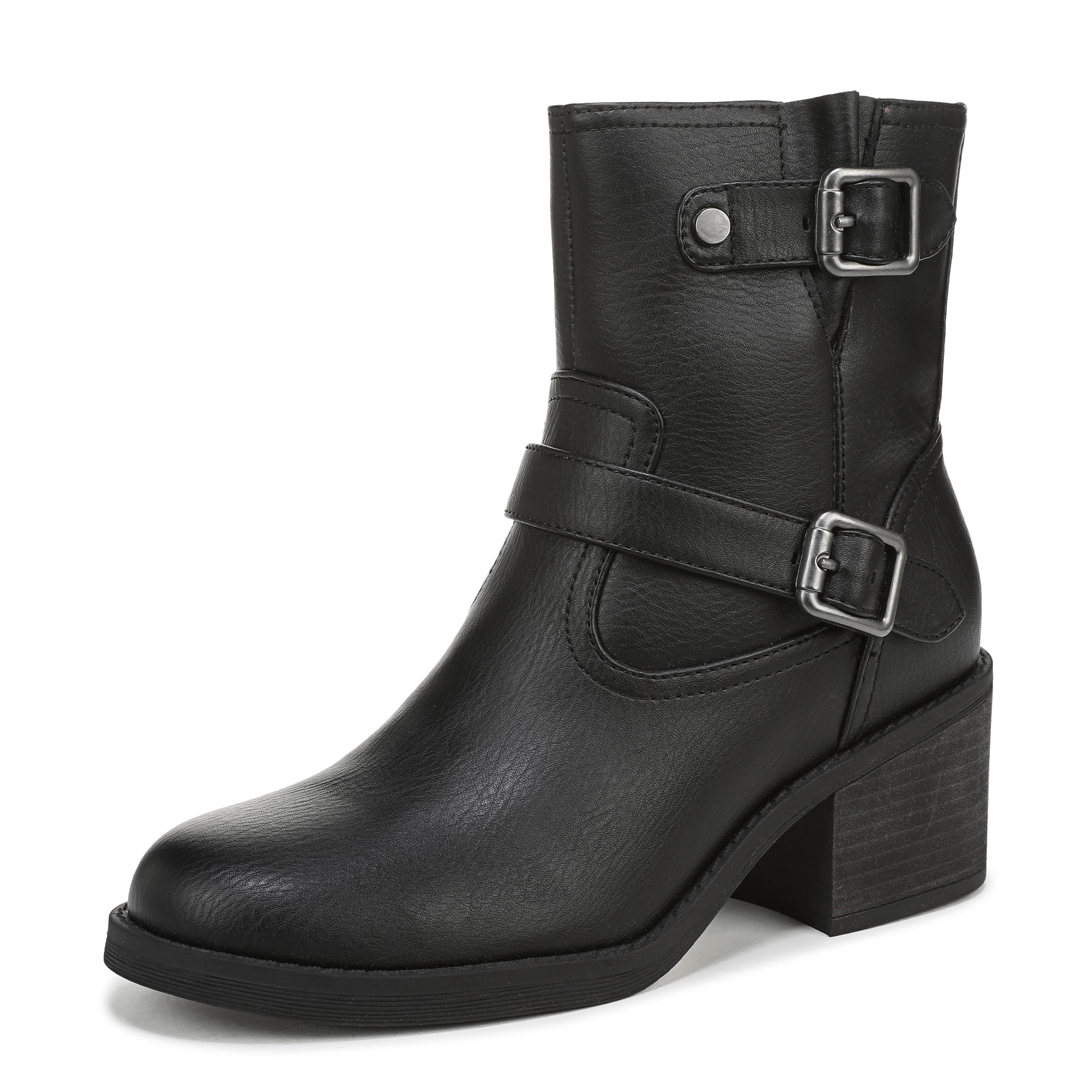 Blowfish Malibu Women's Maeve Heeled Ankle Boot, Black, Medium Fit, UK 6
