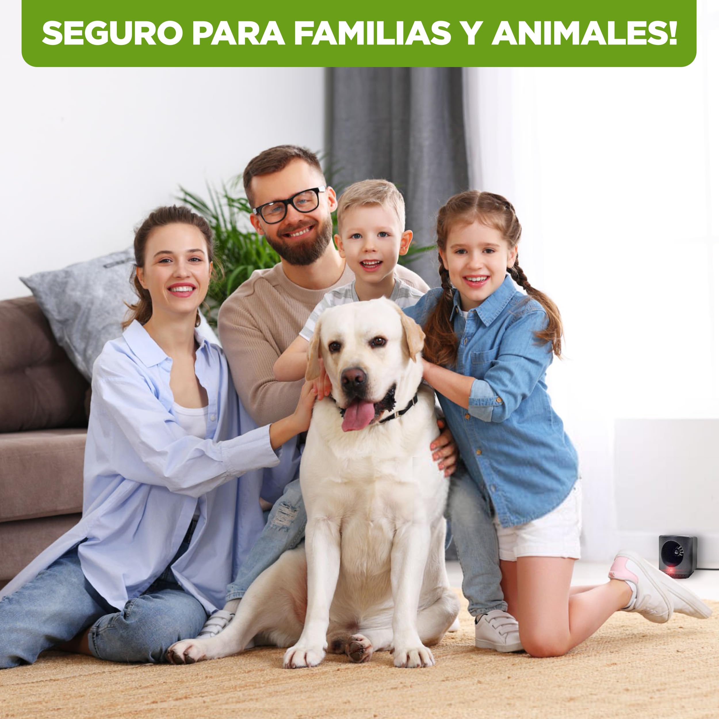 ISOTRONIC Repelente ultrasónico para Ratones y Ratas – Repelente de plagas para áticos, sótanos y garajes – Disuasivo para Ratones sin Veneno ni trampas – Alcance Efectivo de 50 m² (3 Unidades)