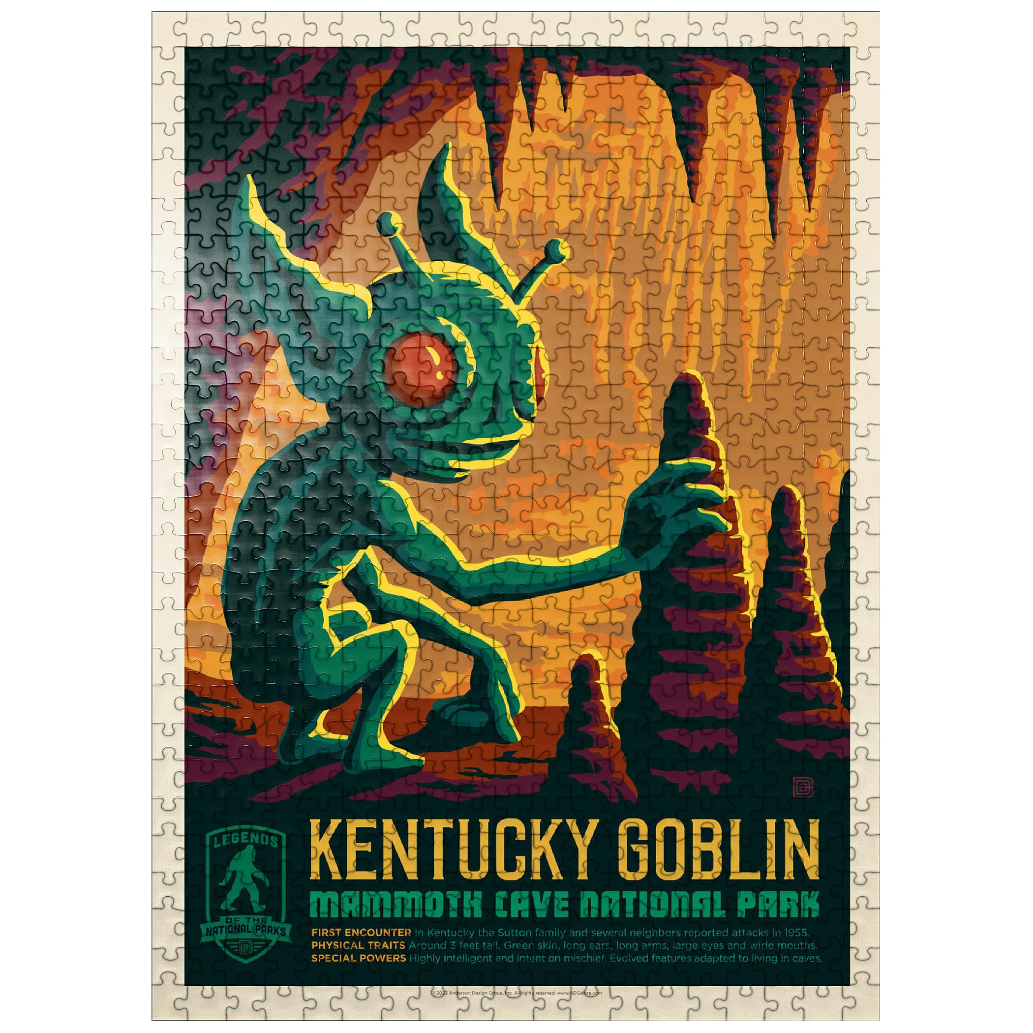 Amazon.com: MyPuzzle Legends of The National Parks: Mammoth Cave's