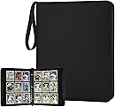 9 Pocket Card Binder, Premium Zip Trading Card Binder, 720 Double Sided Pocket PU C...