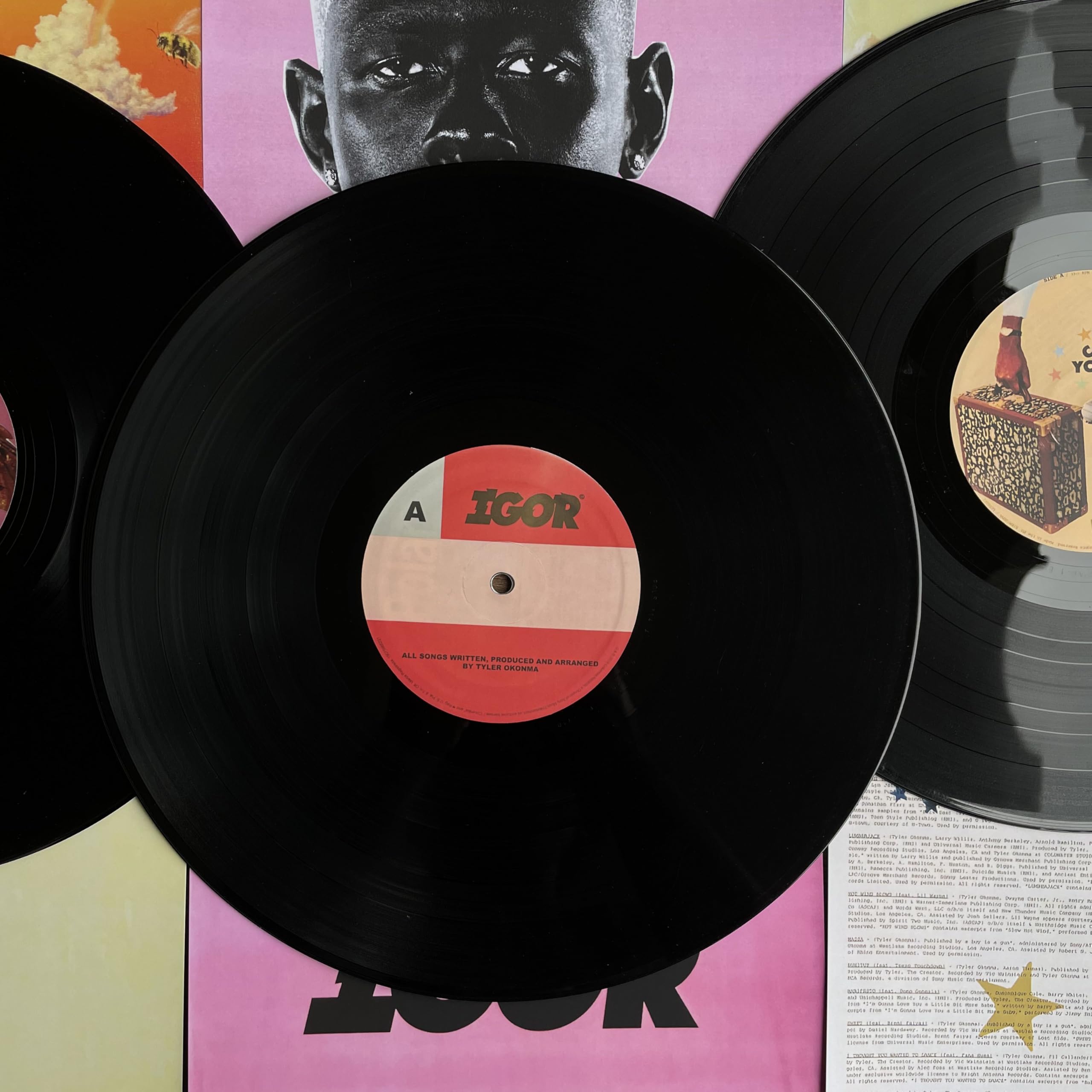 Reawaken Theory Tyler the Creator - Set of 3 Vinyl Records (12