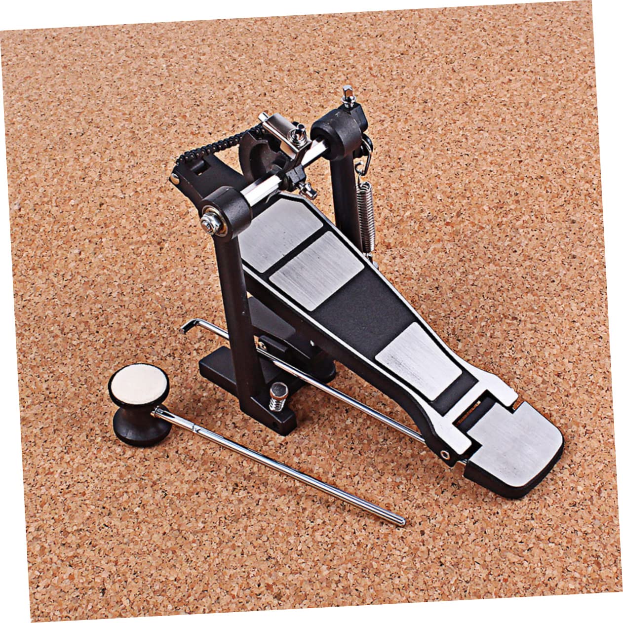 CIMAXIC Percussion Mallets Felt Bass Drum Beater Drum Accessory Kit Easy to Carry Professional Design for Drummers