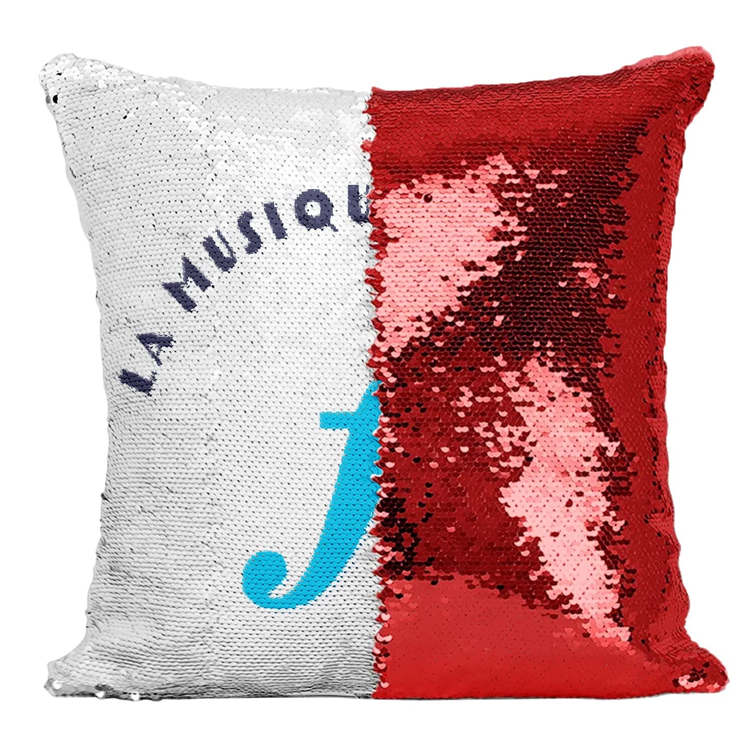 Coussin Musique Sequin Rouge pour briser la monotonie déco