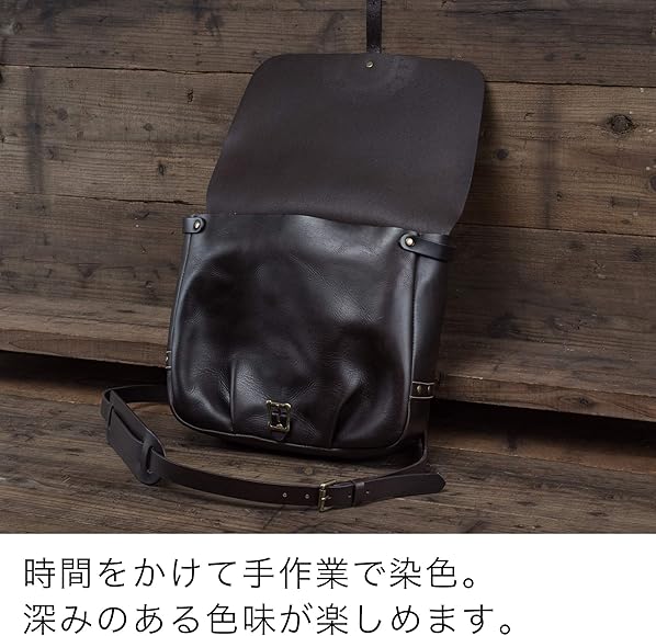 Amazon | [RIVAL] メンズ バッグ ショルダー メッセンジャーバッグ 革 カジュアル ななめがけ a4 ポストマン | RIVAL |  ショルダーバッグ