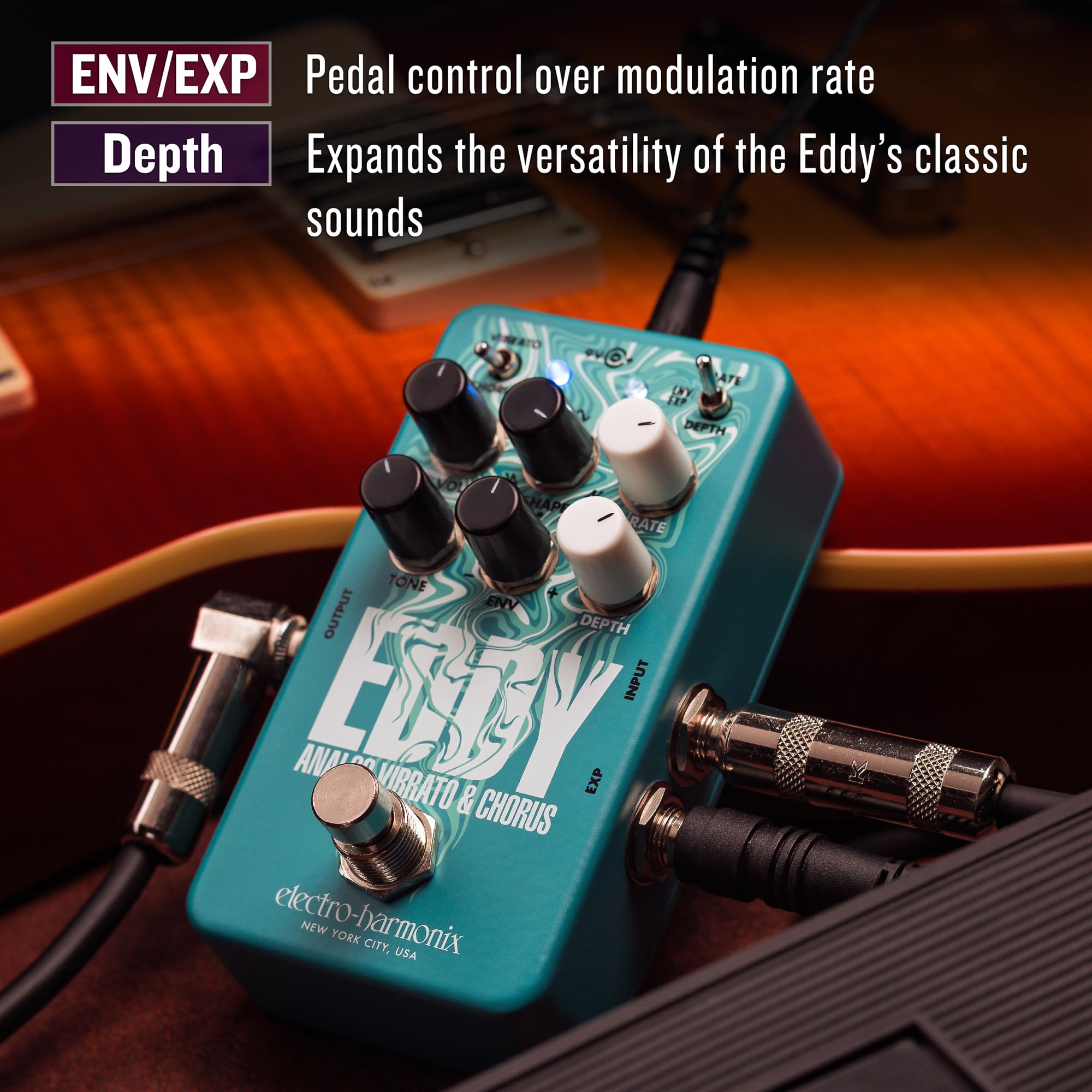 Amazon | electro-harmonix/EDDY Vibrato/Chorus ビブラート コーラス
