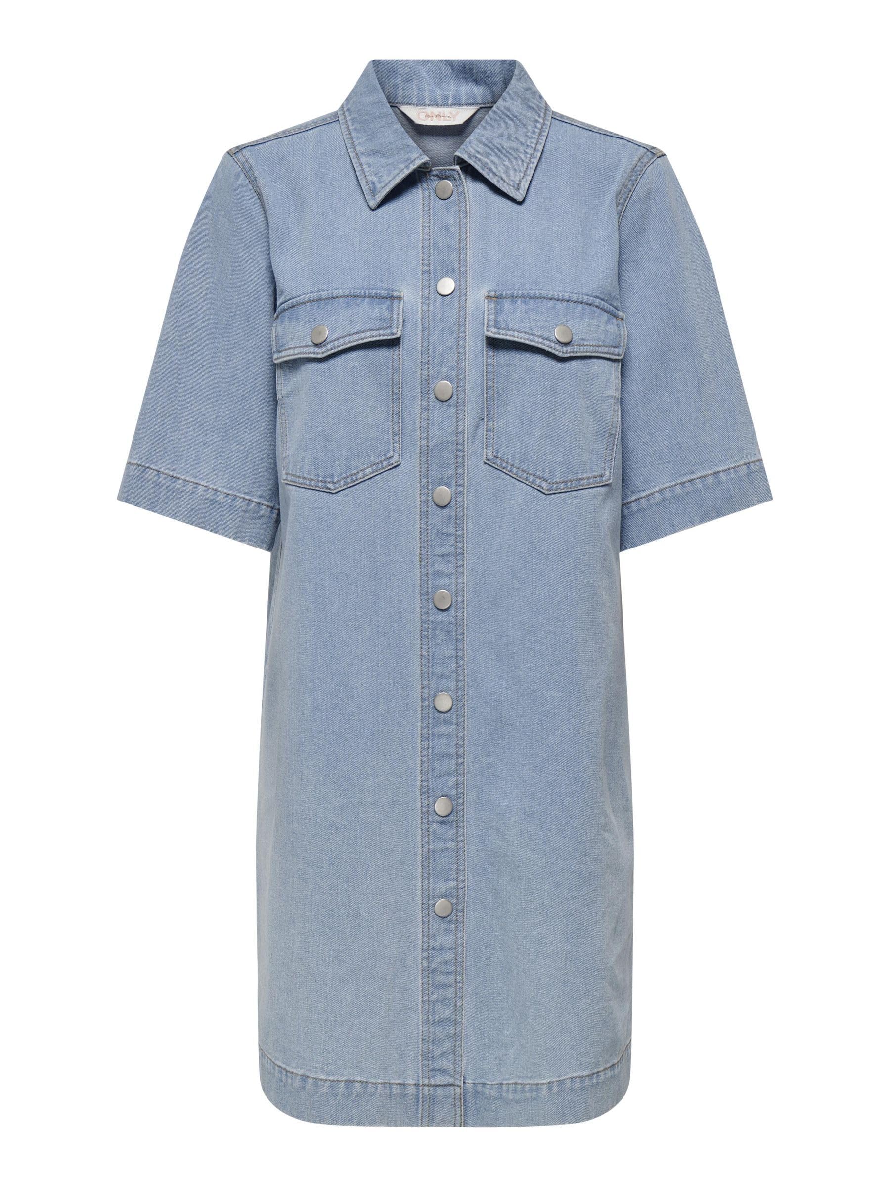 Women's Onlbelle S/S Button Dress DNM Gua Noos Denim