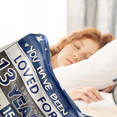 Miniatura 2 de Yantar Ptor Regalos de cumpleaños de 13 años para niños, ideas de regalo para niños de 13 años, manta de cumpleaños 13 para niños y niñas, los