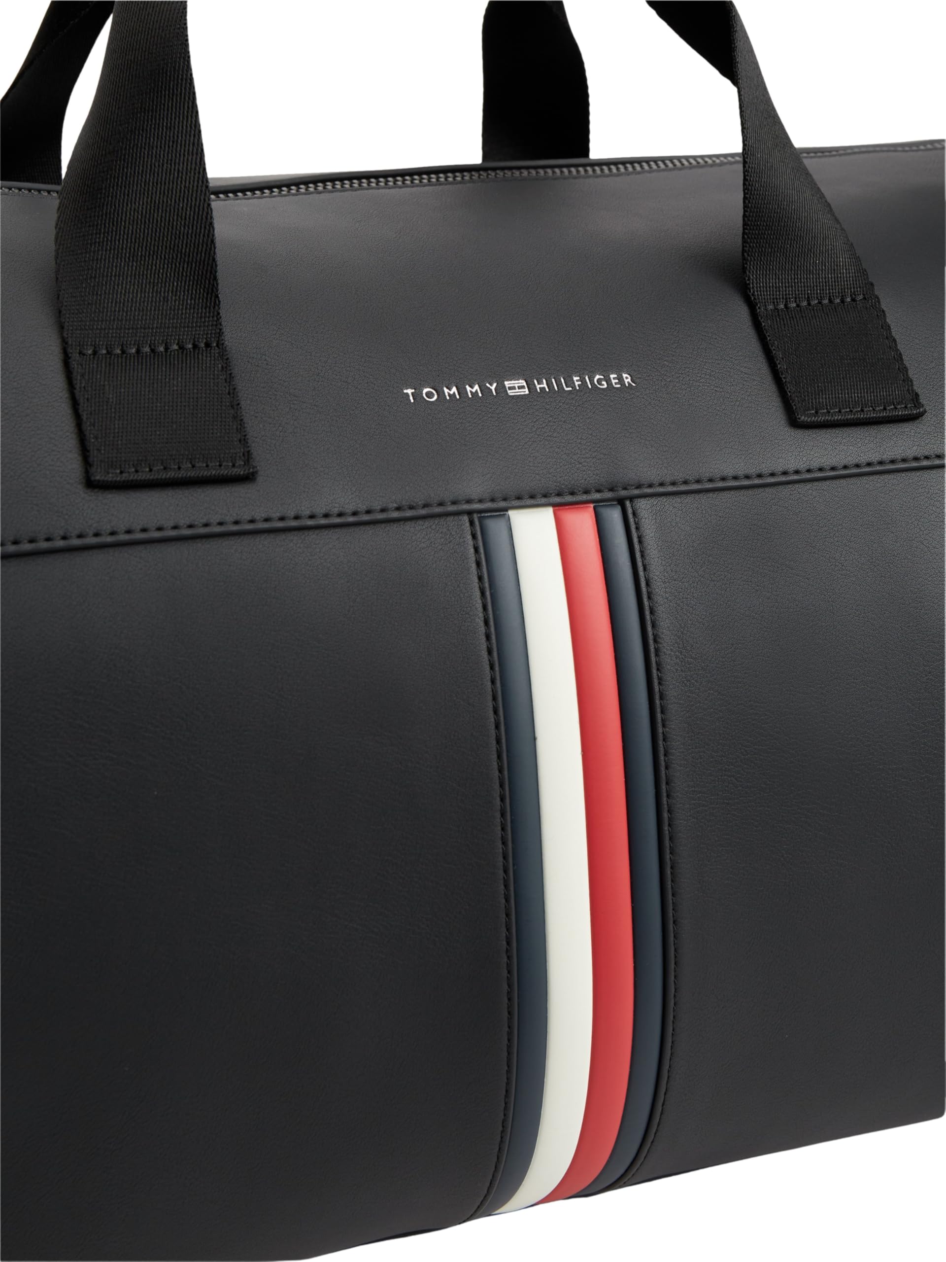 Tommy Hilfiger Męska torba podróżna Th Metro AM0AM14519 Weekender, czarna, jeden rozmiar