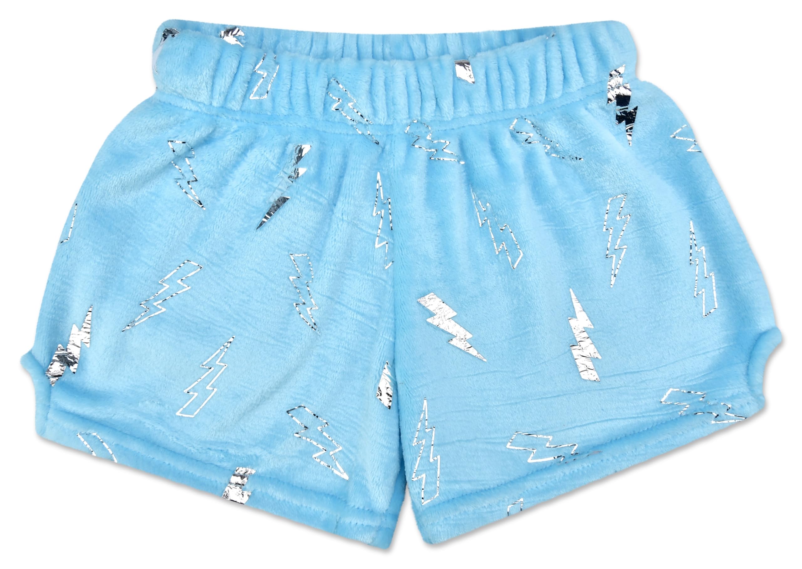 iscream Pantaloncini in pile morbido e setoso con stampa divertente, collezione Twist and Shout