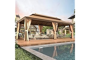 EROMMY 12x24 Gazebo: A Haven of Tranquility and Protection