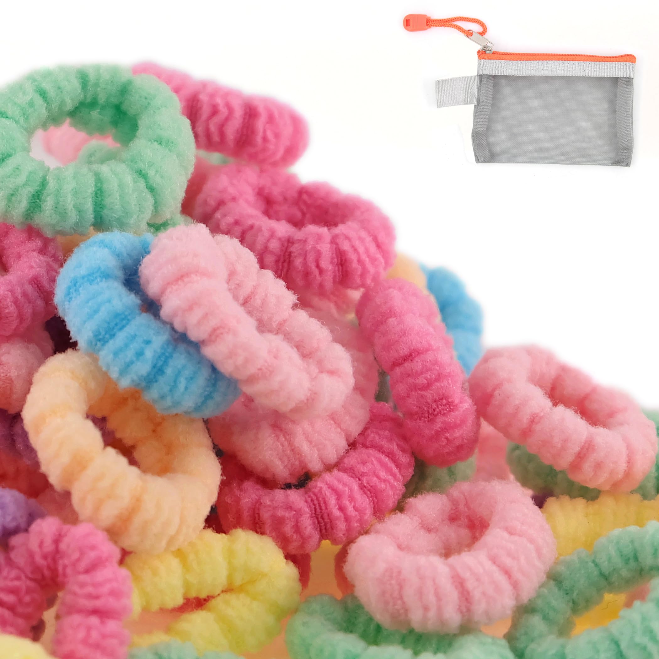 Amazon.com : WDGROW Mini Hair Ties for Adult Kids Fine Hair