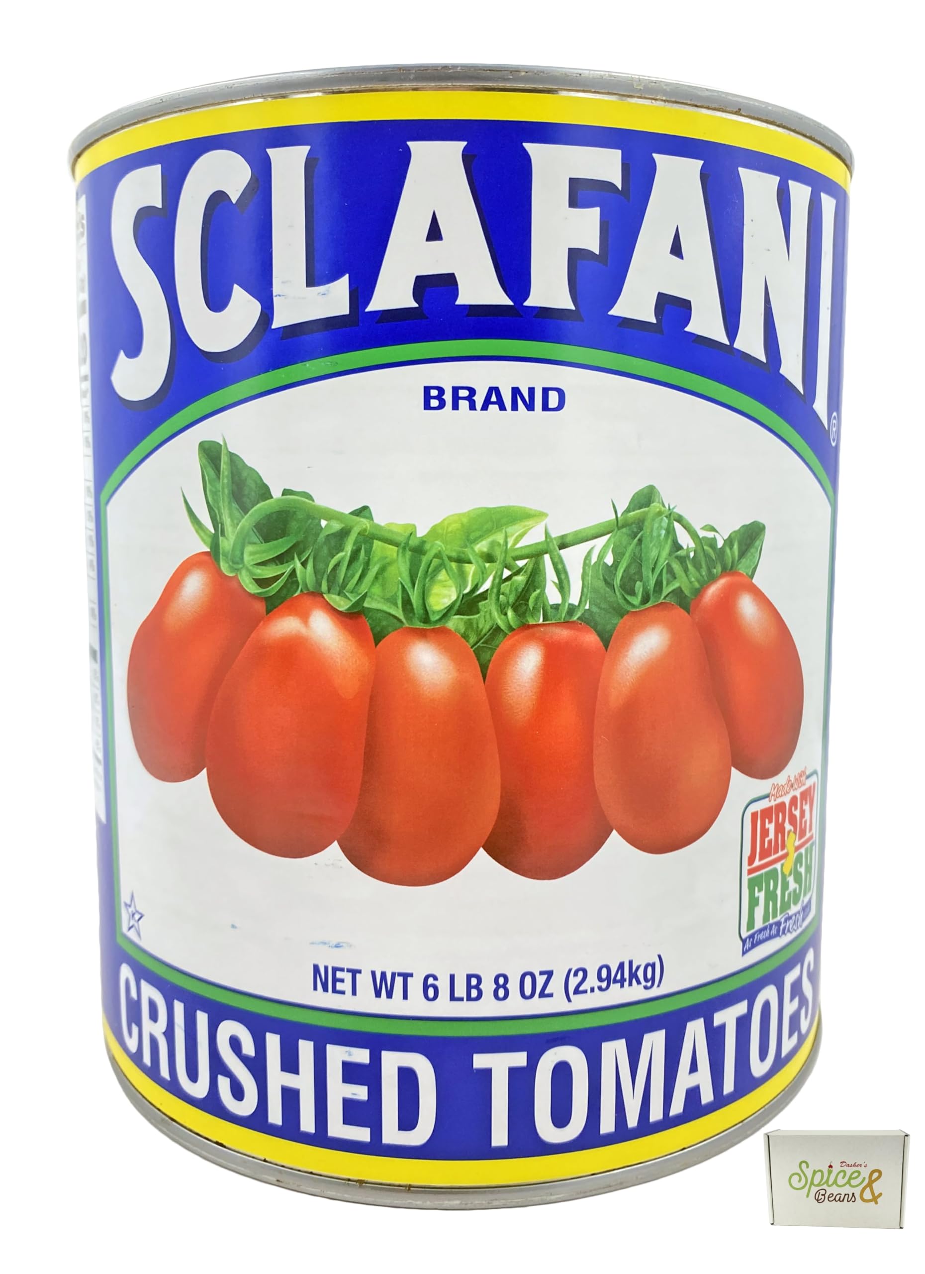 Jersey Fresh Crushed Tomatoes 104 oz.