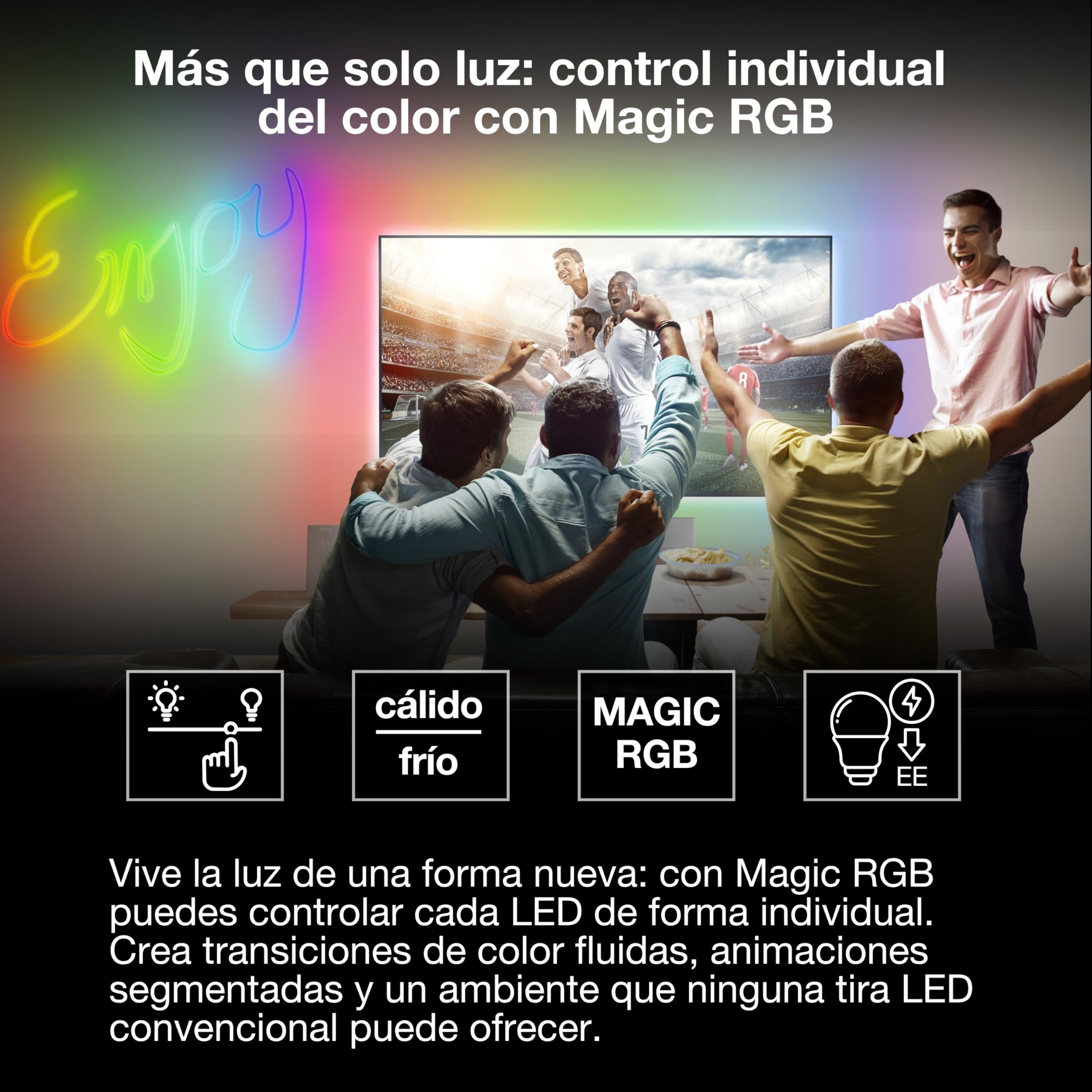 LEDVANCE SMART WIFI NEON FLEX MGC RGB TW RC tira de LED de colores y blanca para uso exterior WiFi y distribución homogénea de la luz;regulable;blanca;silicona;3 m