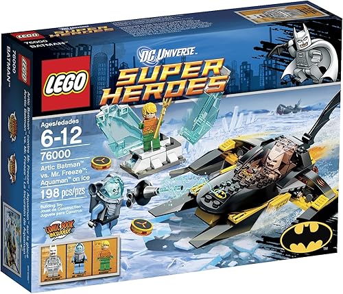 Super Heroes LEGO Batman ártico vs Mr Freeze 76000