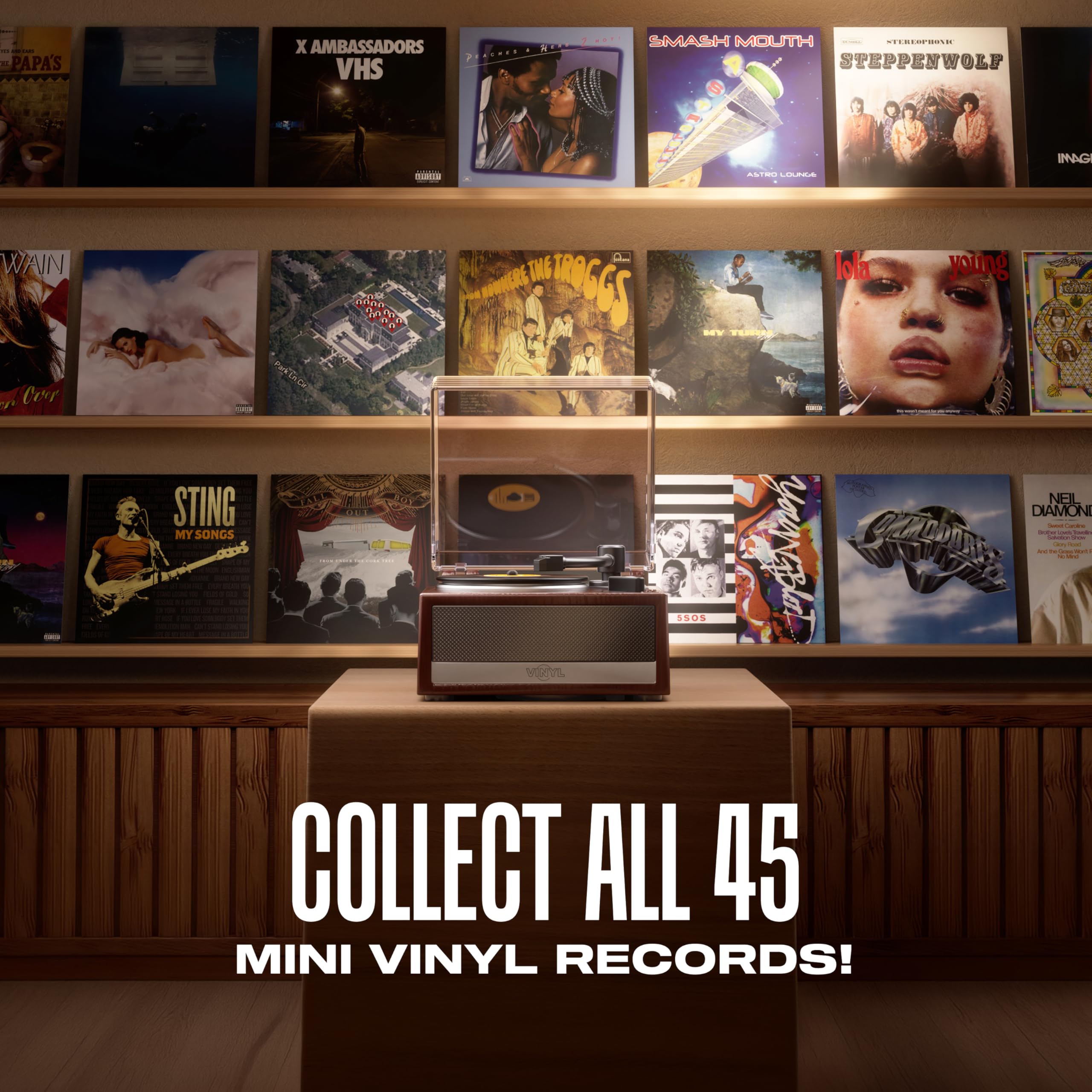 Mini Brands Really Works Capsule Mini Vinili di ZURU – Serie 1 (Confezione da 2) – Ogni capsula: 4 mini dischi vinile riproducibili + 1 accessorio sorpresa (8 vinili & 2 accessori) – Capsula Mistero