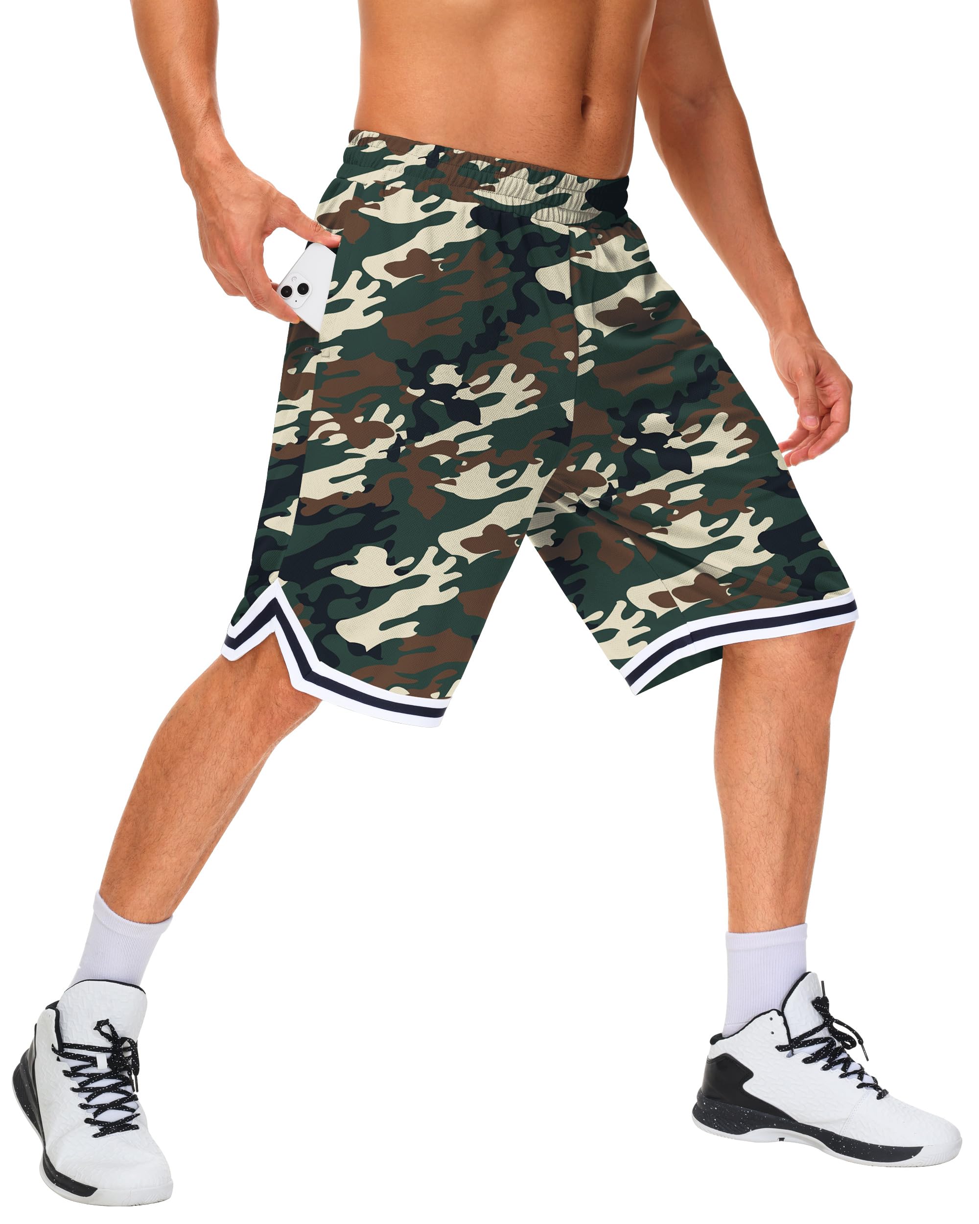 Short Homme Sport Baggy - Fitness, Running, Basketball | Coupe Large Confortable | Taille L