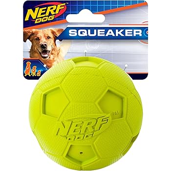 nerf dog soccer ball