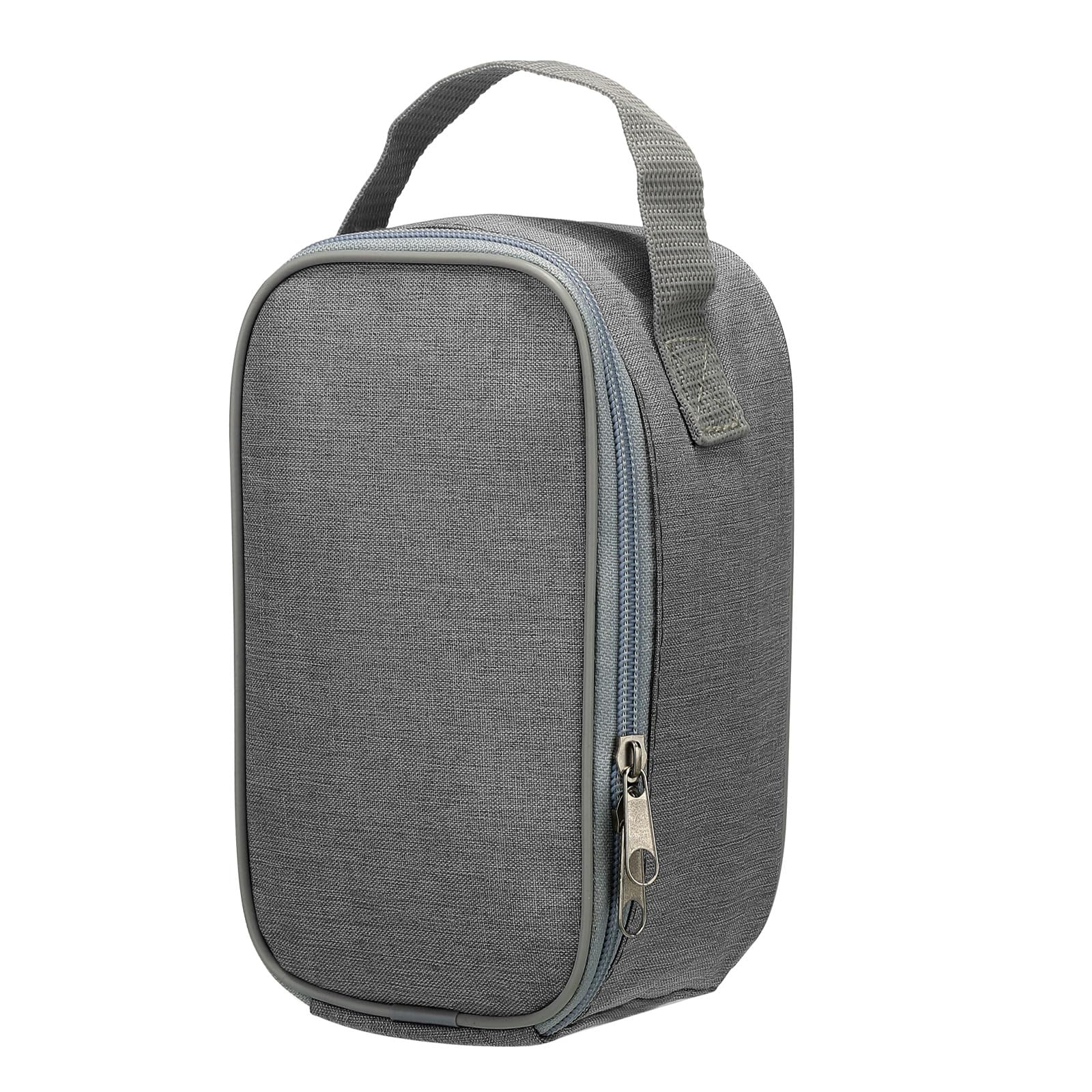 PATIKIL Lunch Box per Donne/Uomini, Borsa Pranzo Isolata Borsa tote a prova di perdite con Tasca Contenitore Pranzo Riutilizzabile per Lavoro Picnic Aperto stile 4, navy blu