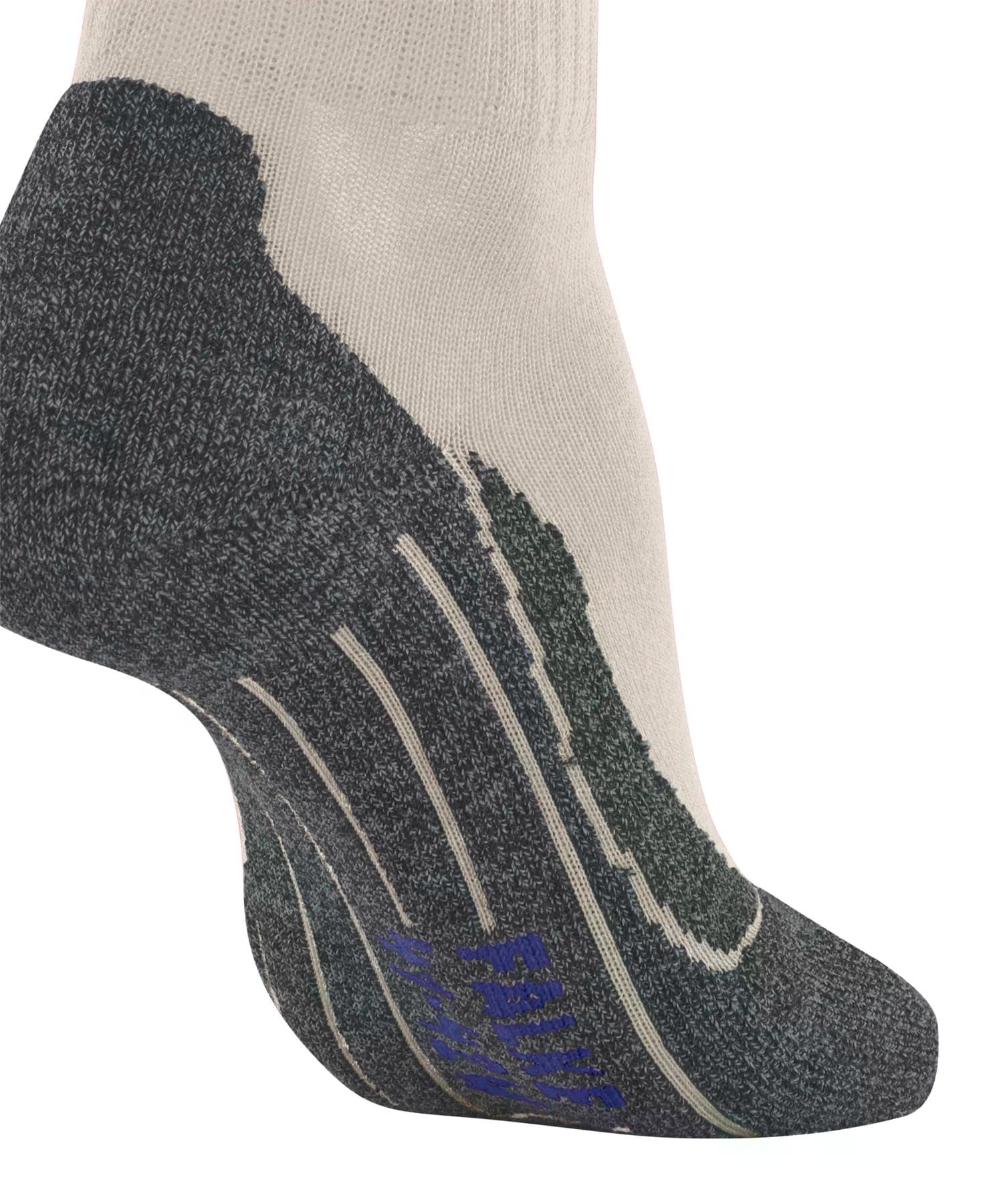 FALKE TK2 Explore Cool Short W Sso respirantes 1 paire, Chaussettes de randonnée Femme, Beige Natural 4200, 37-38