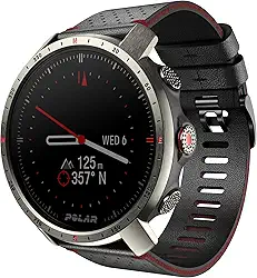 Polar Grit X Pro Titanium - Smartwatch Multiesportivo com GPS, Durabilidade Militar, Vidro de Safira, Frequência Cardíaca no Pulso, Bateria de Longa Duração, Navegação, Esportes ao ar livre