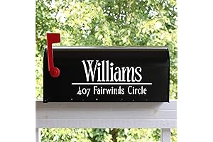 Personalized Mailbox Numbers