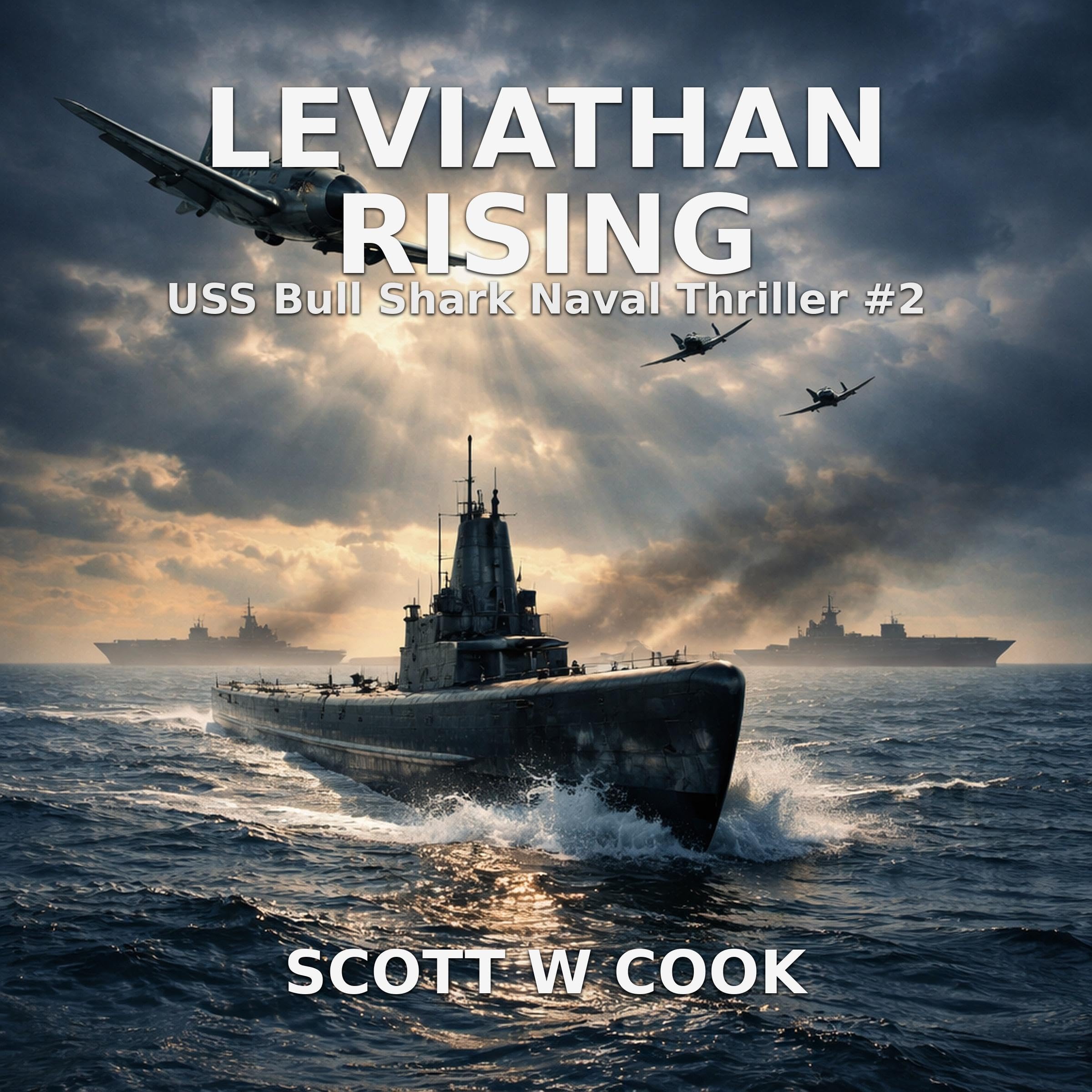 Cover art for Leviathan Rising: A WWII Submarine Adventure Novel