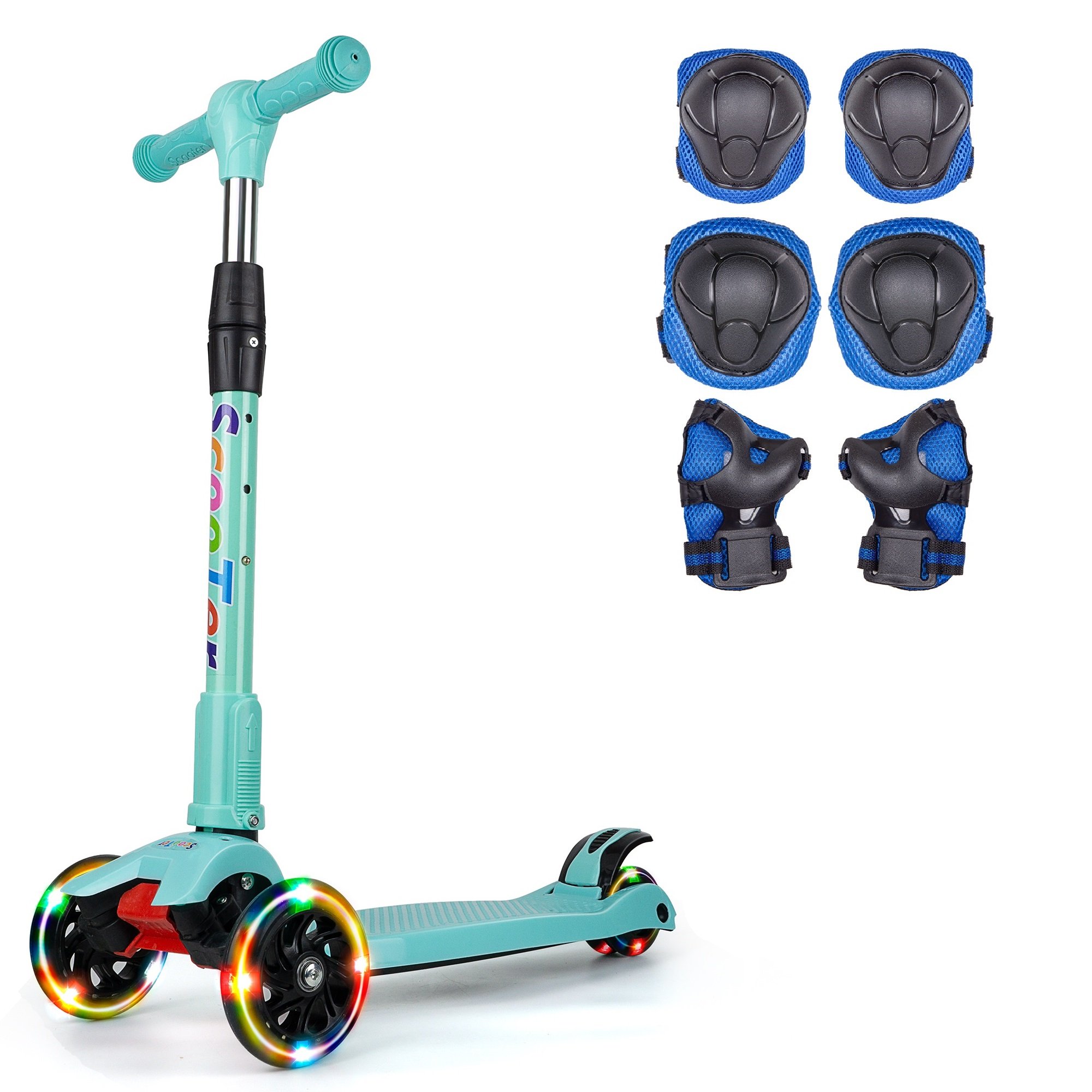 Amazon.co.jp: キックスクーター子供用 3輪キックボード 3階段
