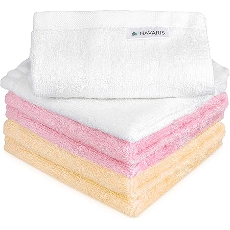 Utopia Towels Lot De 10 Serviette Bebe En Bambou Bebe Debarbouillettes 25 X 25 Cm Blanc Amazon Fr Bebe Et Puericulture