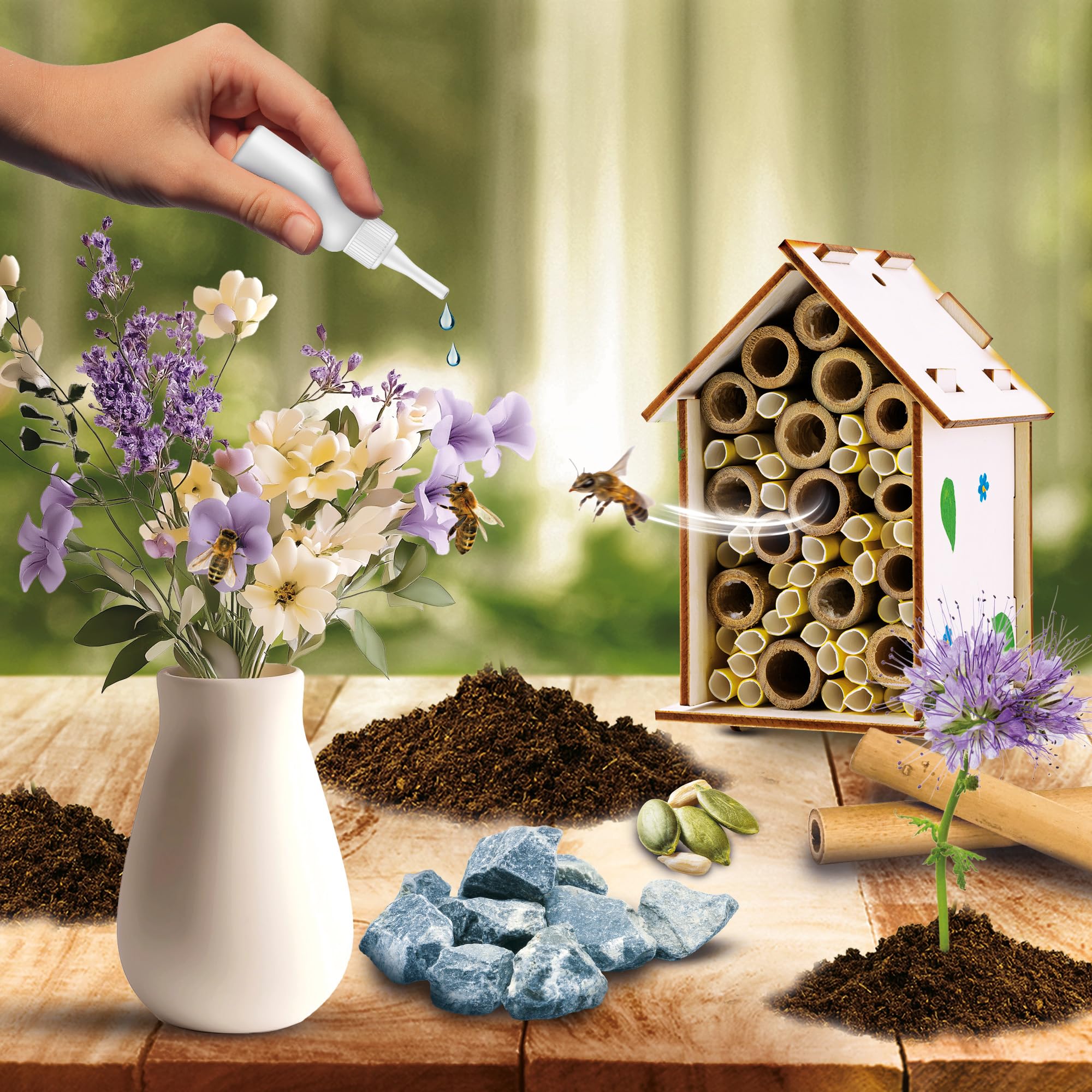 Laboratoire des abeilles - Kit Scientifique - I'M A GENIUS - Expériences variées